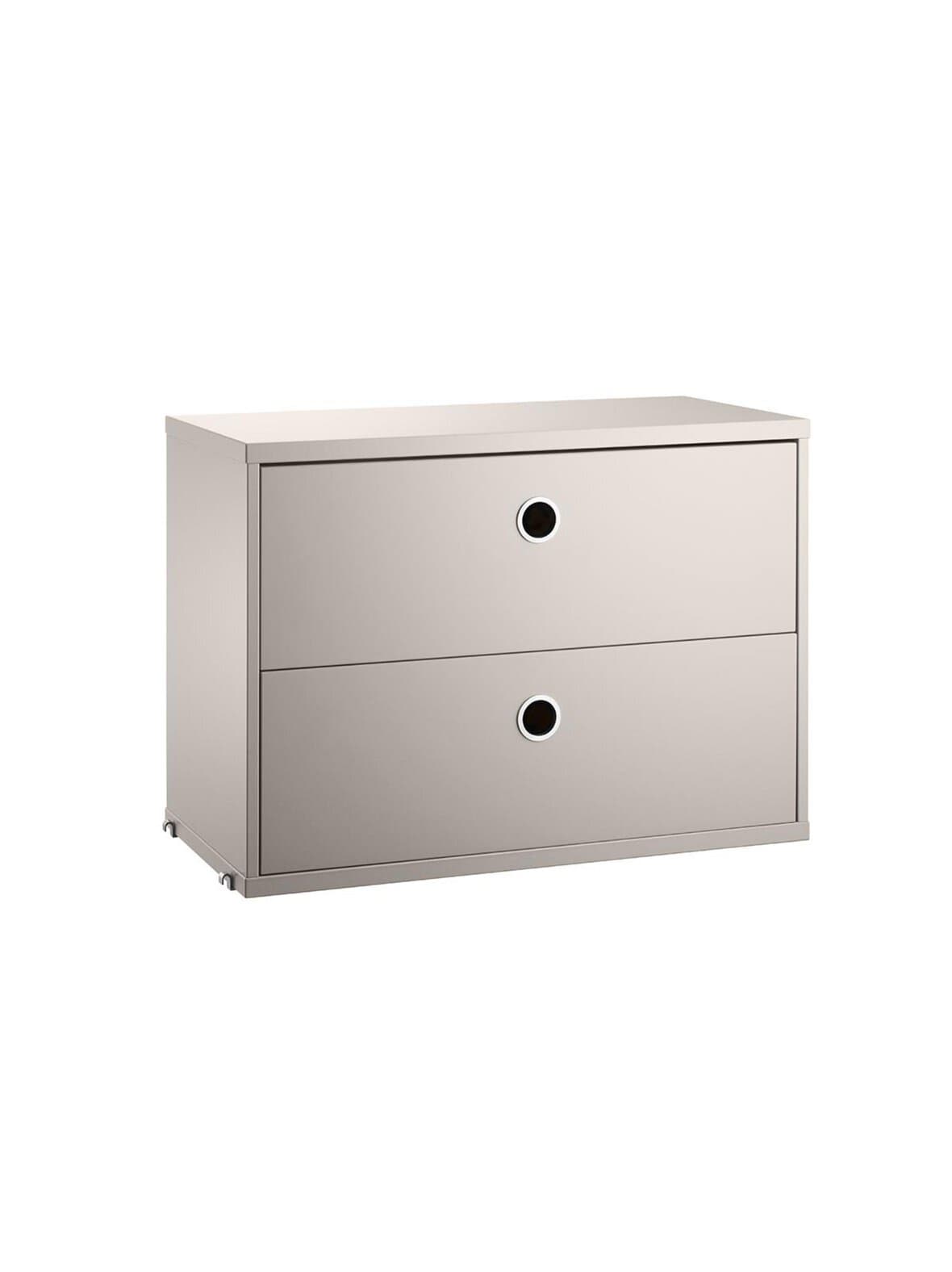 String system -lipasto beige 58 x 30 cm – String Furniture