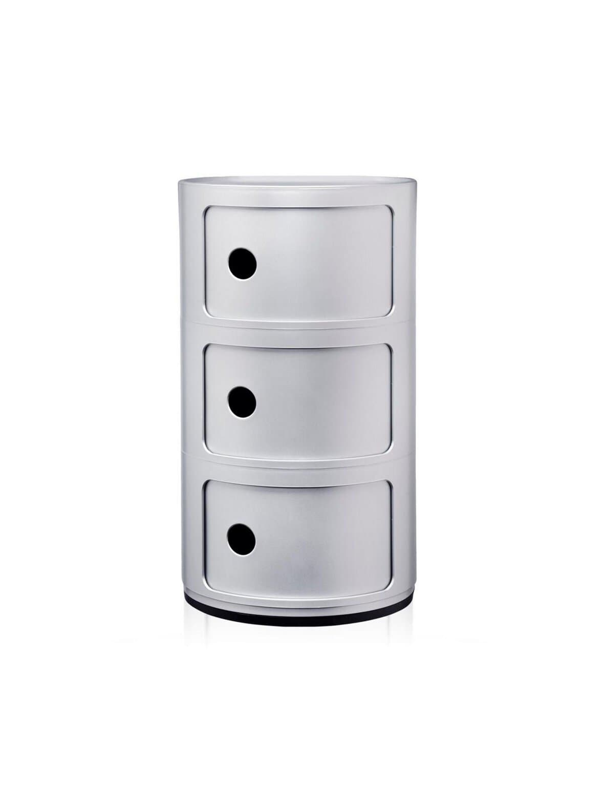 Componibili 3-osainen hopea – Kartell