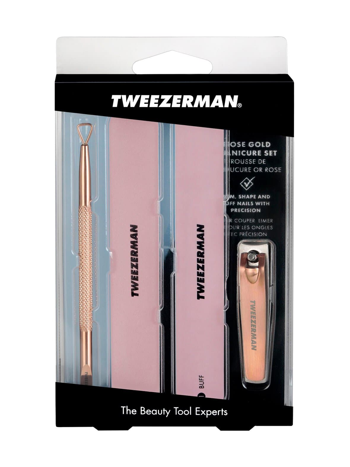 Rose cold manicure set -manikyyrisetti – Tweezerman