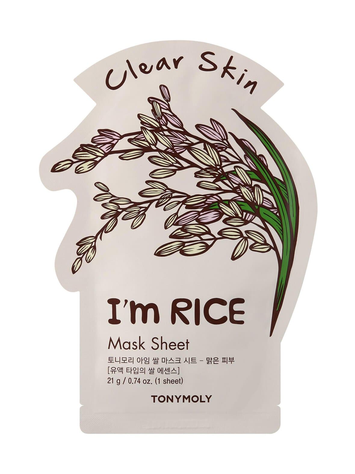 I'm rice mask sheet -naamio 21 g – TONYMOLY