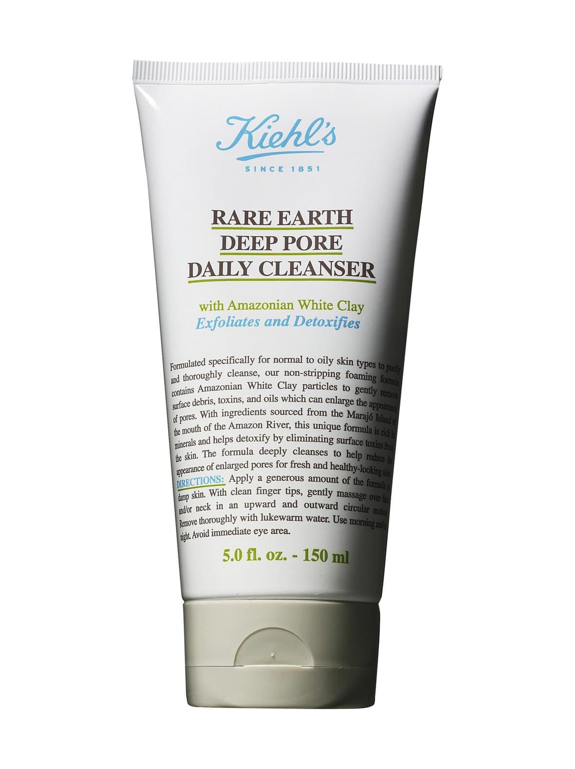 Rare earth deep pore daily cleanser -puhdistusaine 150 ml – Kiehl's