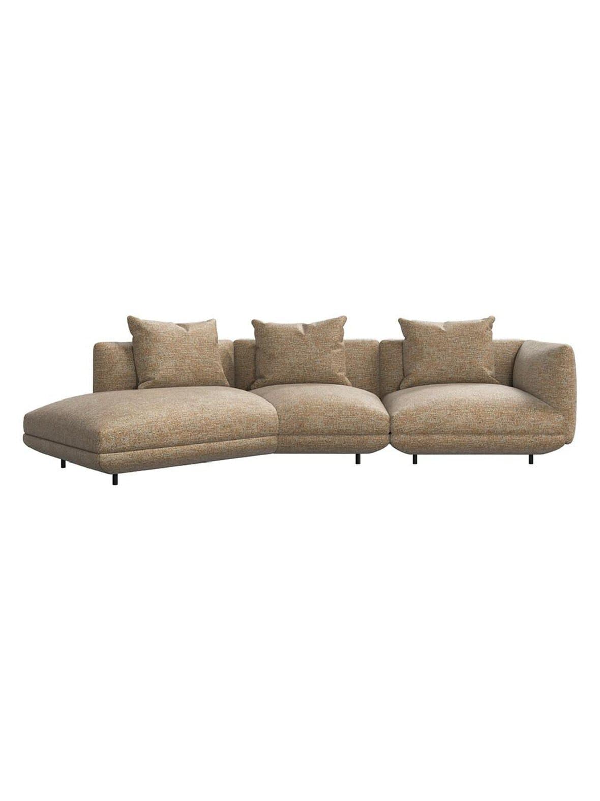 Salamanca-sohva tuscany-kangas 3205 sinapinkeltainen l 331 cm – BoConcept
