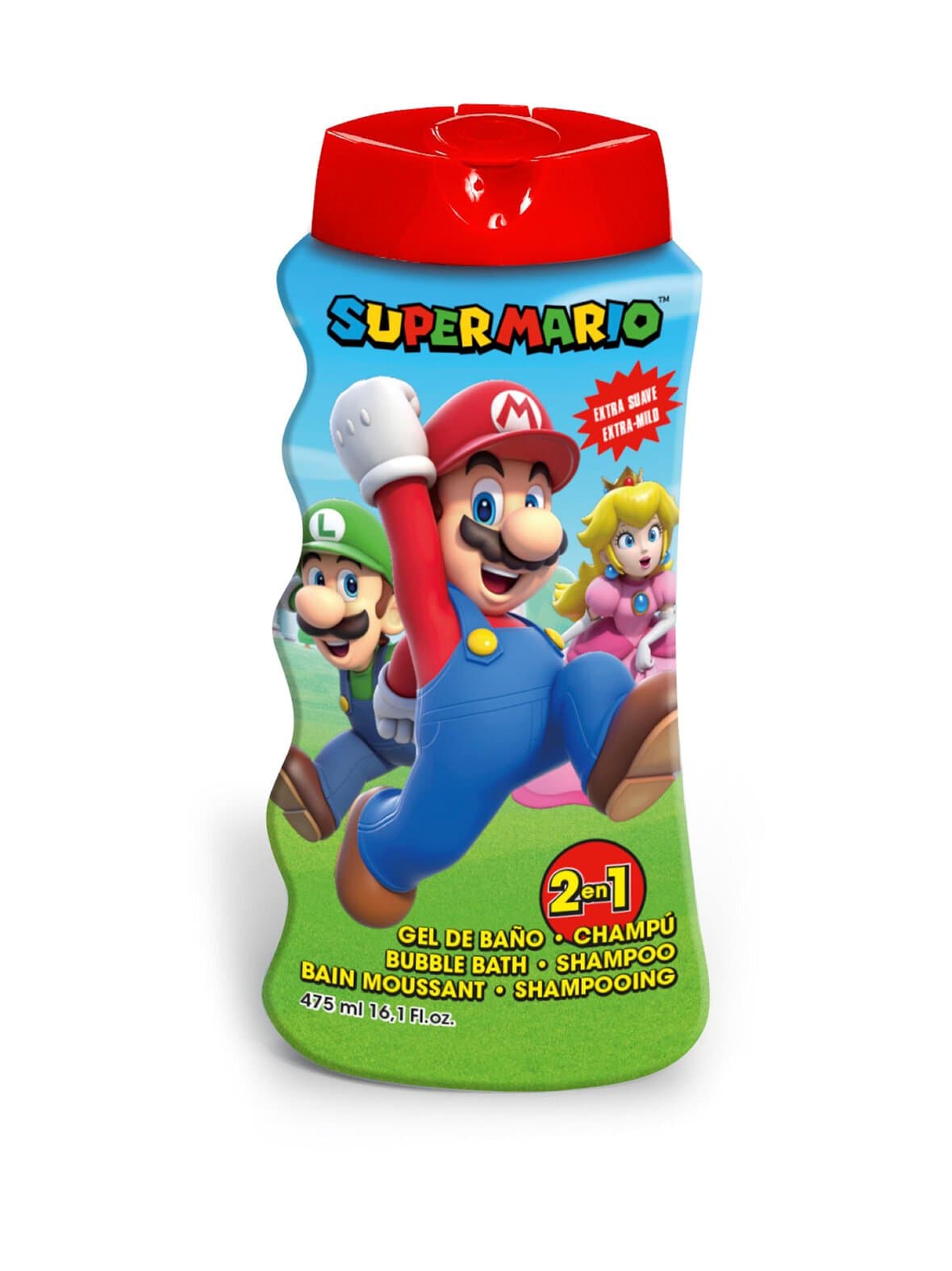 Super mario bubblebath & shampoo -kylpyvaahto ja shampoo 475 ml – Nintendo