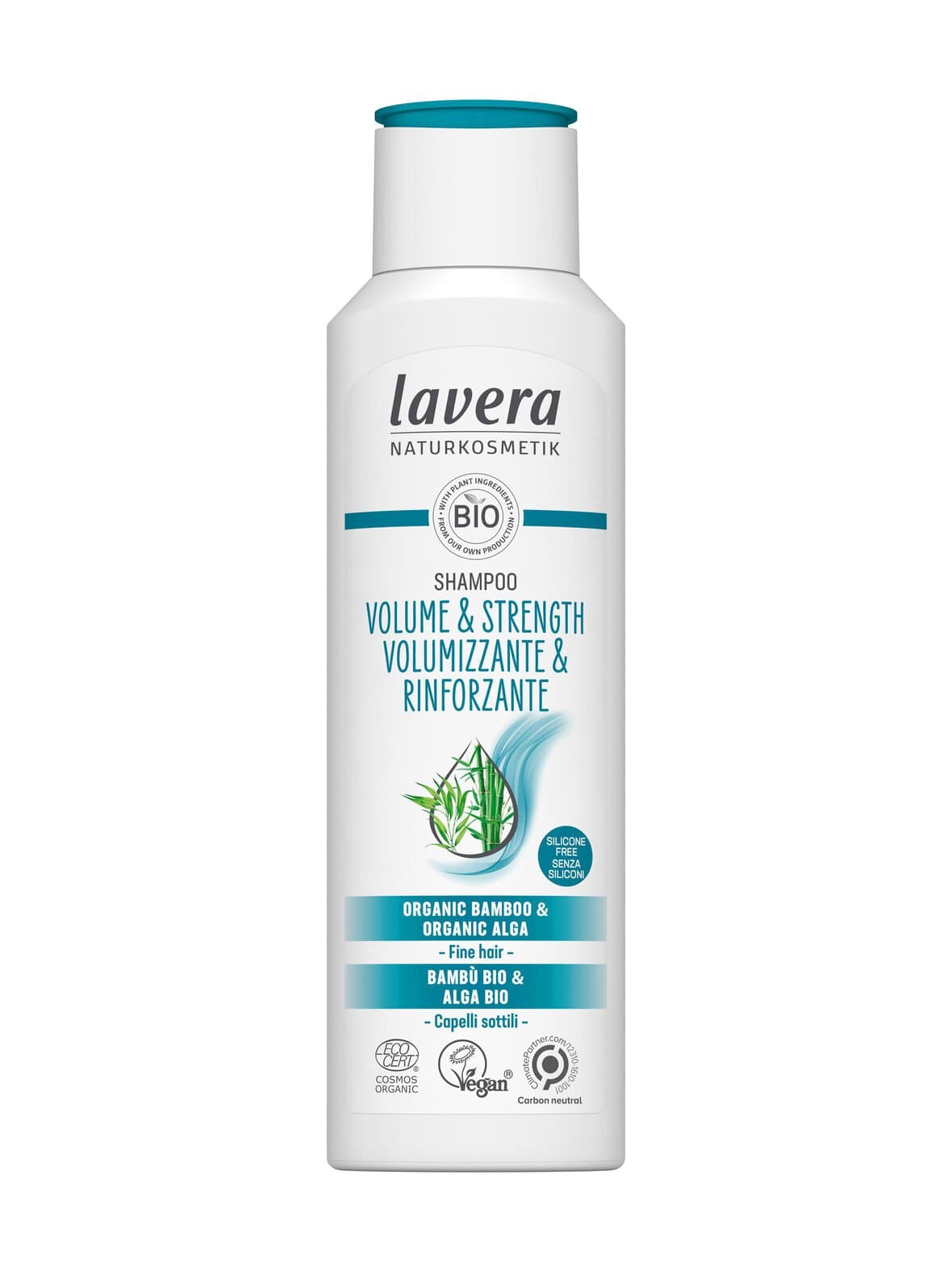 Volume & strength -shampoo, 250ml – Lavera