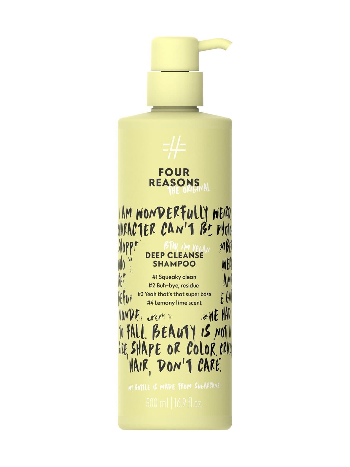 Original deep cleanse -syväpuhdistava shampoo 500 ml – Four Reasons