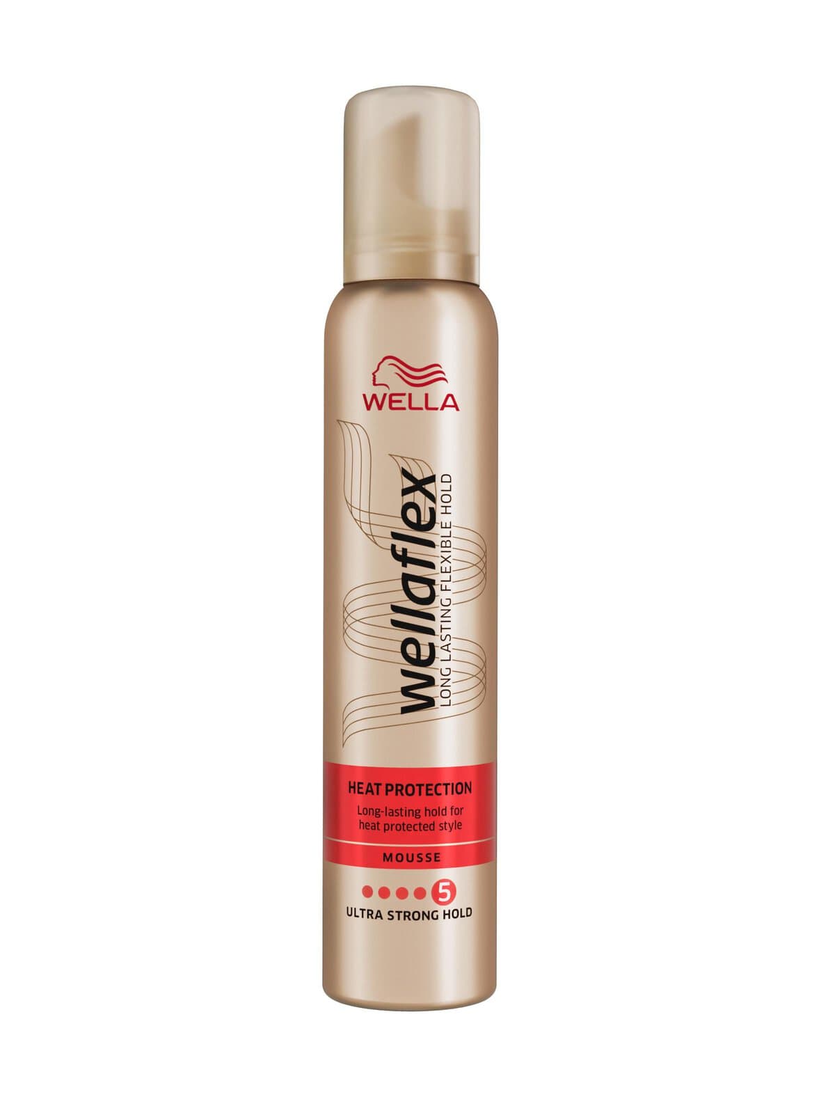 Wellaflex heat protection ultra strong mousse -lämpösuojavaahto 200 ml – WELLA