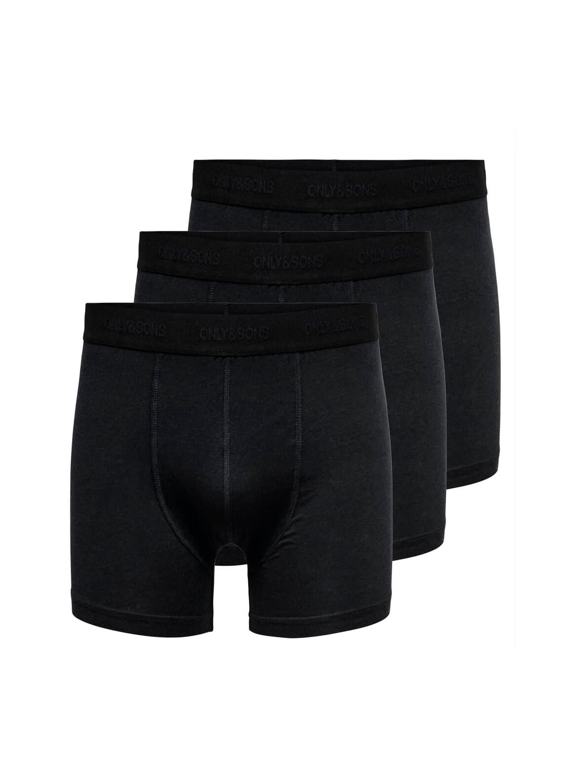 Fitz bamboo trunk -bokserit 3-pack – ONLY & SONS
