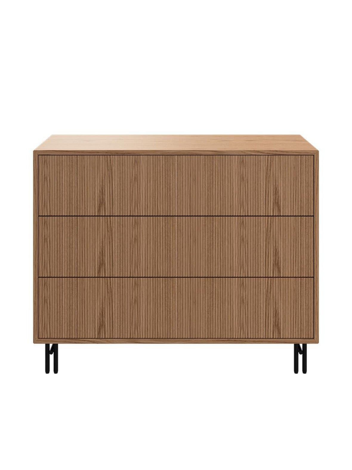 Element-lipasto tammi/musta 90 x 115 cm – BoConcept