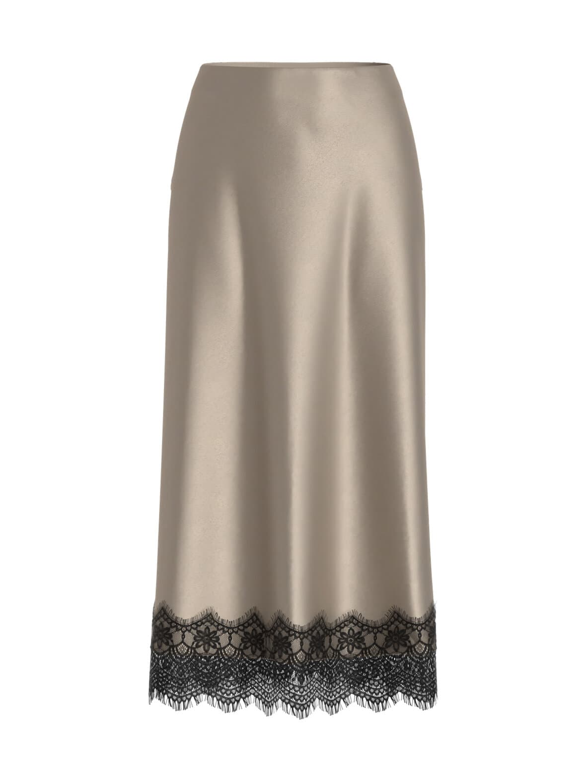 Viellette high waist lace -nilkkapituinen hame – VILA