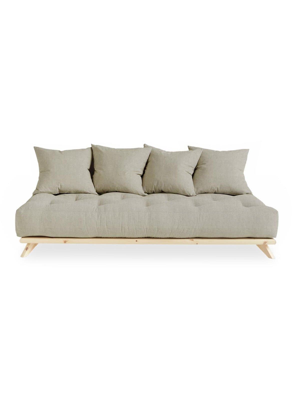 Senza-futonsohva linen/mänty – Karup