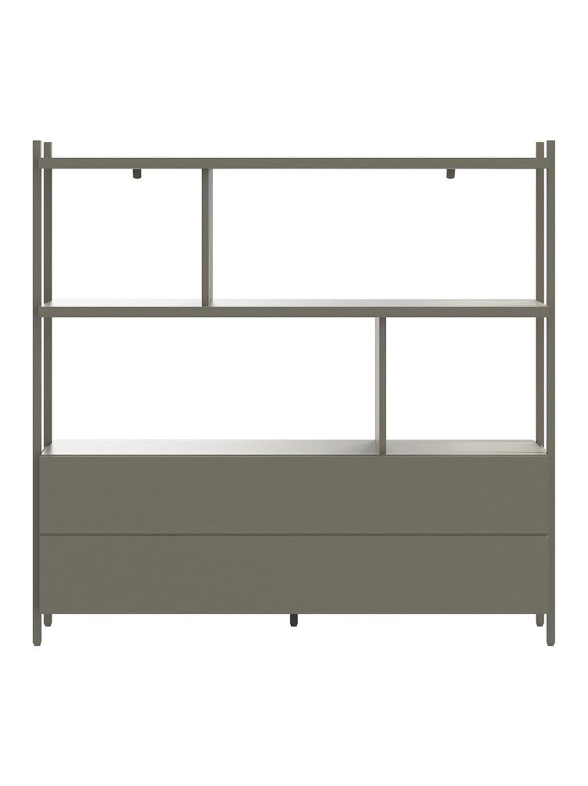Calgary-hylly tuhkanharmaa 124 x 120 cm – BoConcept