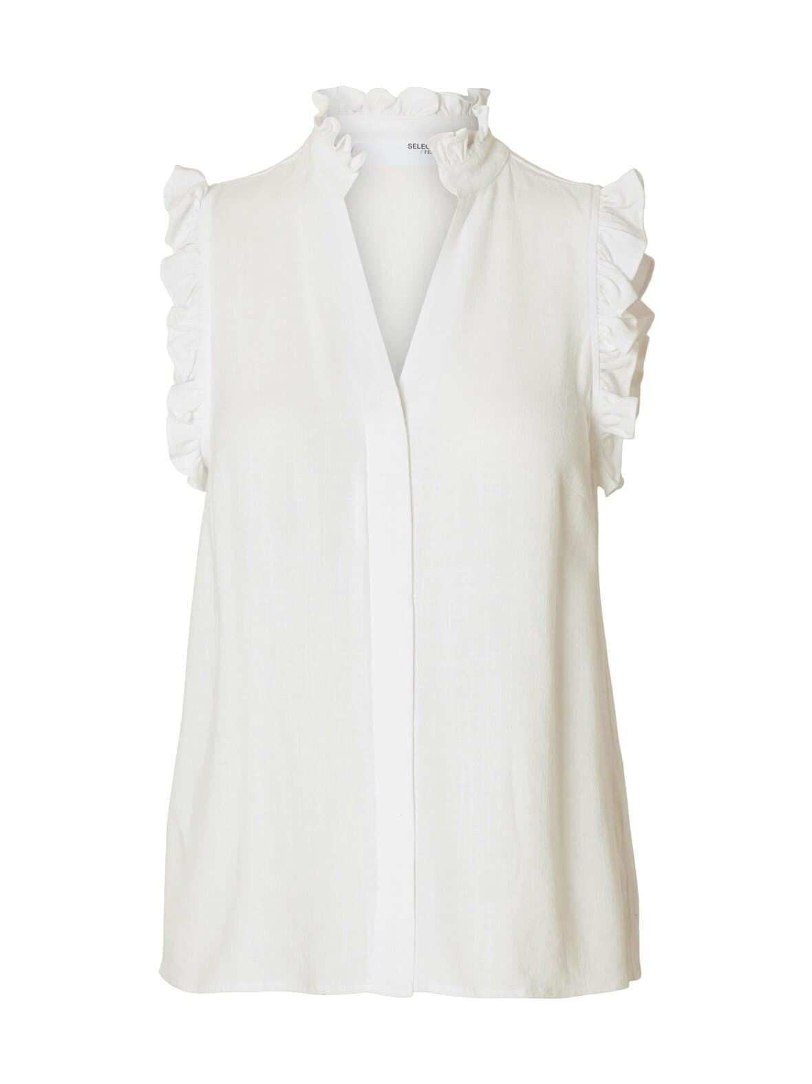 Slfviva sun ruffle -toppi – SELECTED