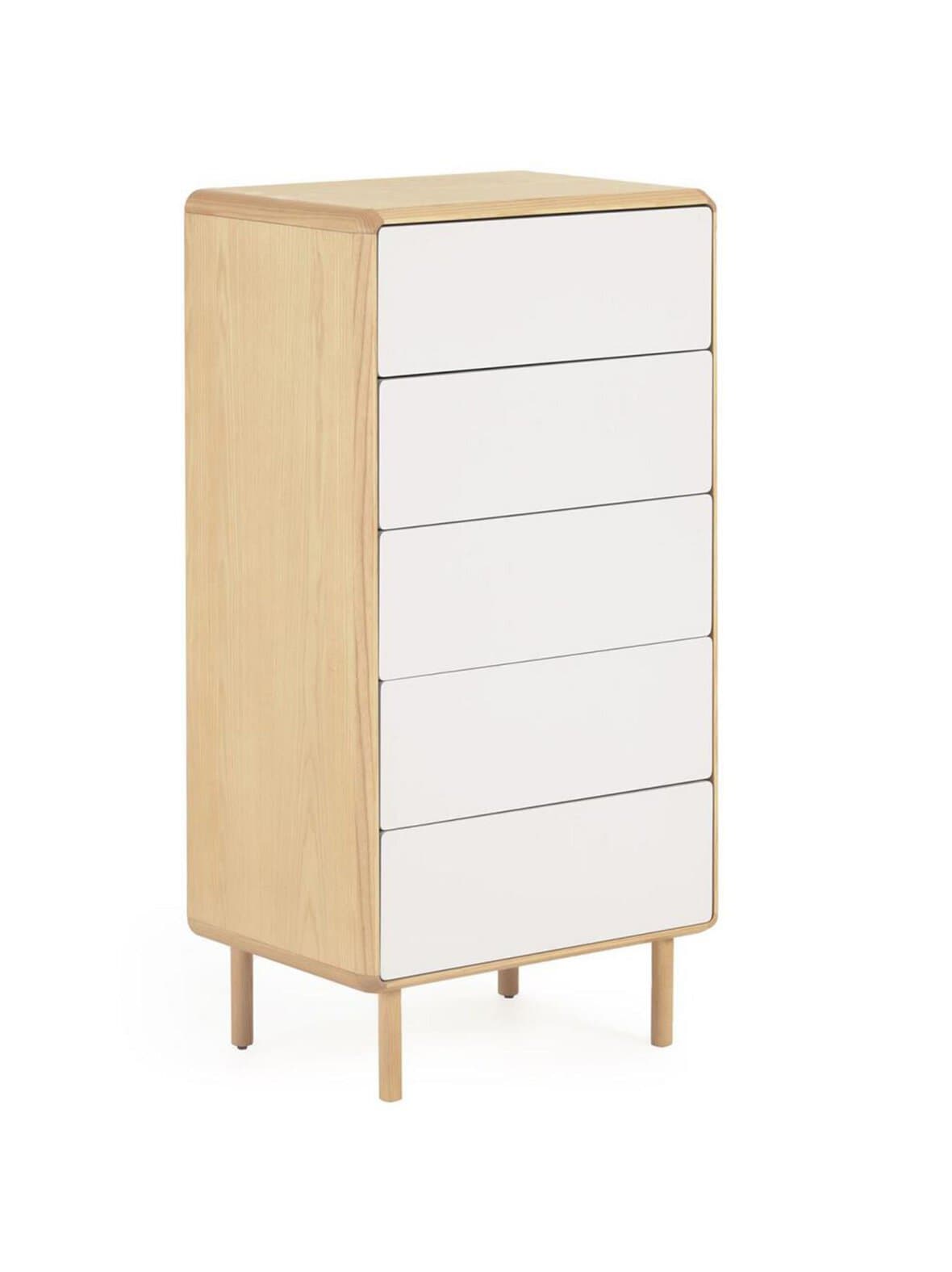 Anielle-lipasto saarni / harmaa 60 x 117 cm – Kave Home