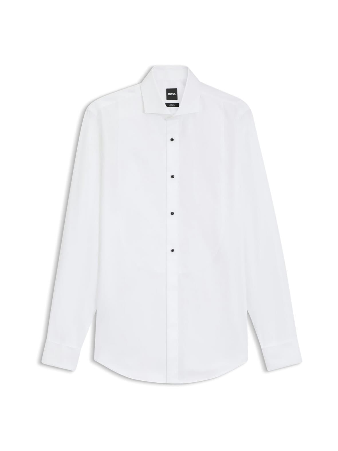 Hank tuxedo slim fit -smokkipaita – Boss