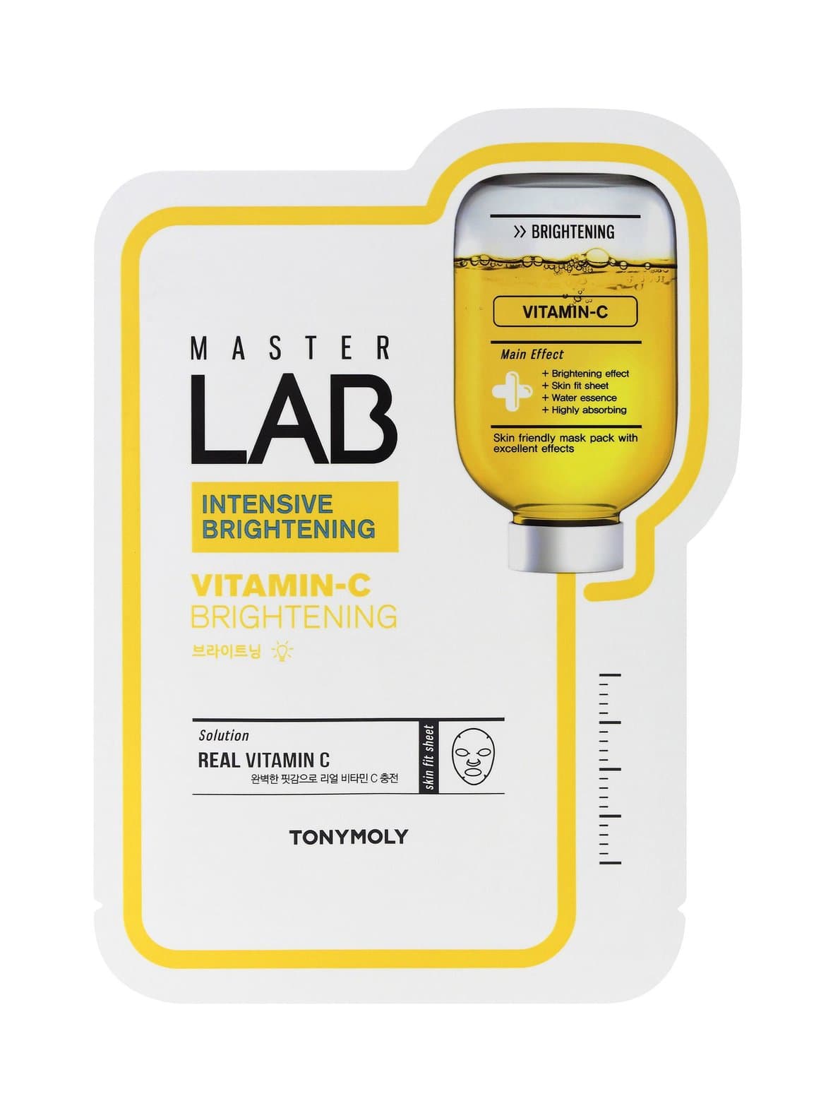 Master lab sheet mask vitamin c -kasvonaamio – TONYMOLY