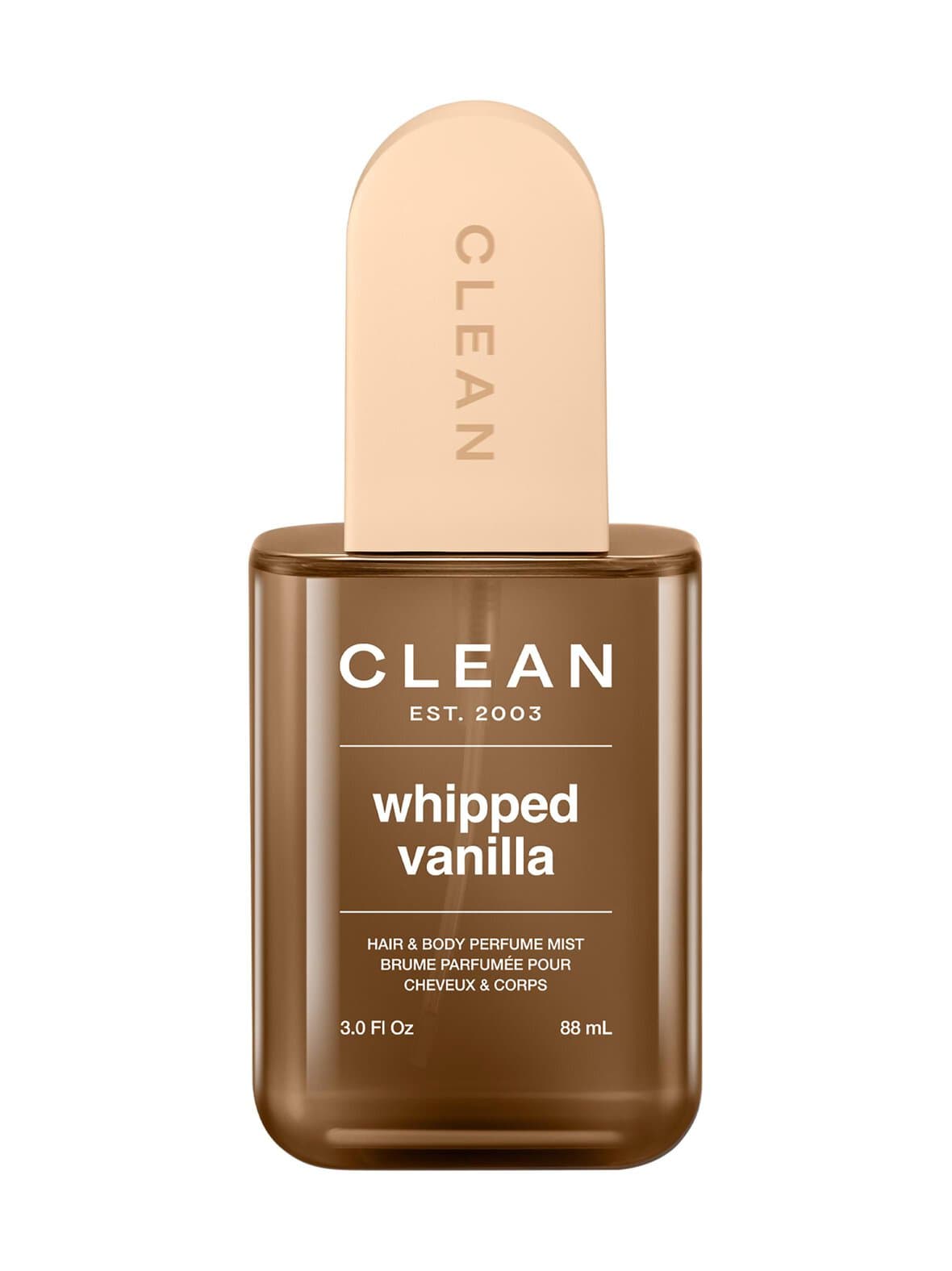 Whipped vanilla hair & body perfume mist -hius -ja vartalosuihke – Clean
