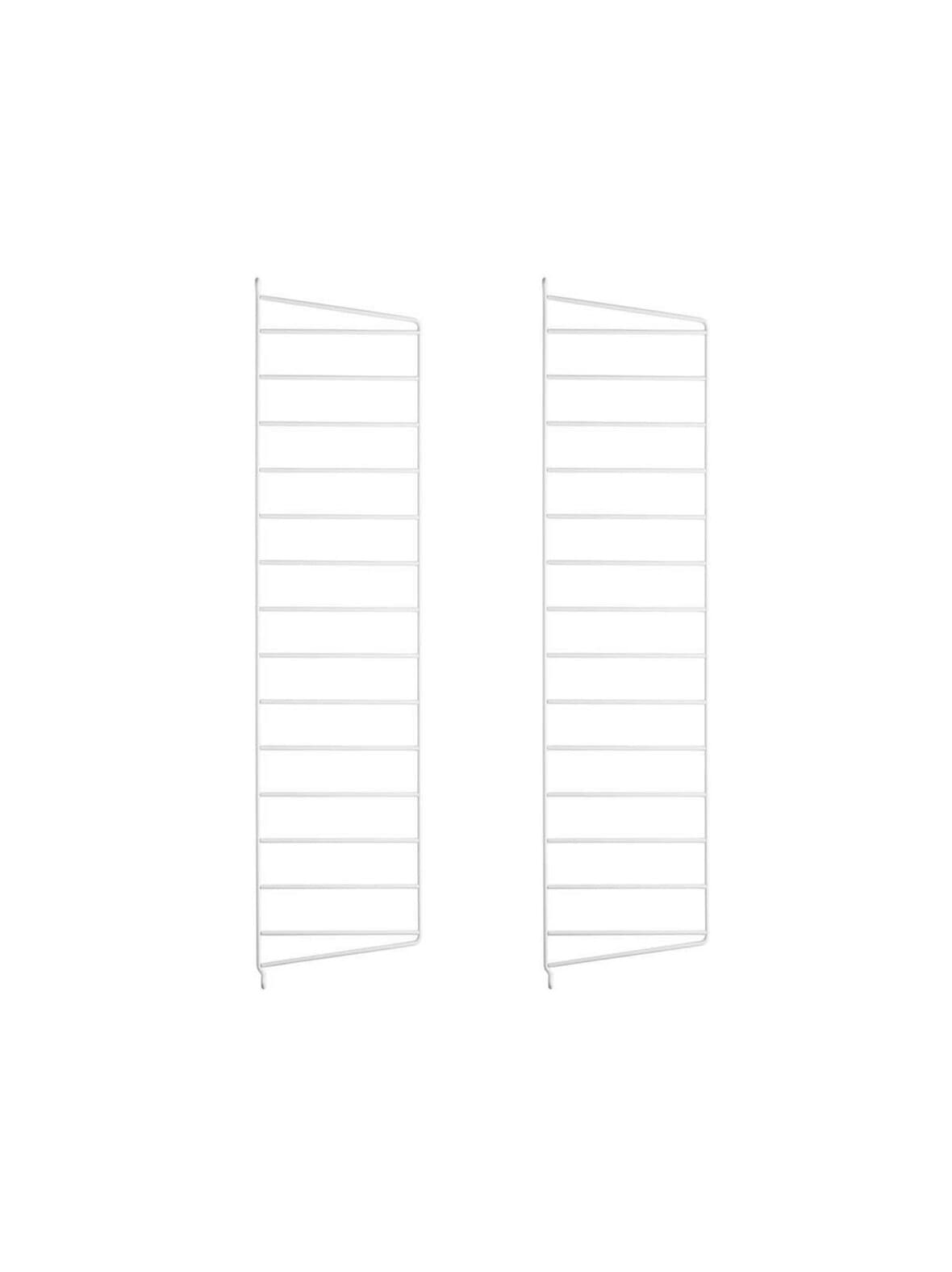 String system -seinäsivupaneelit valkoinen 75 x 20 cm – String Furniture