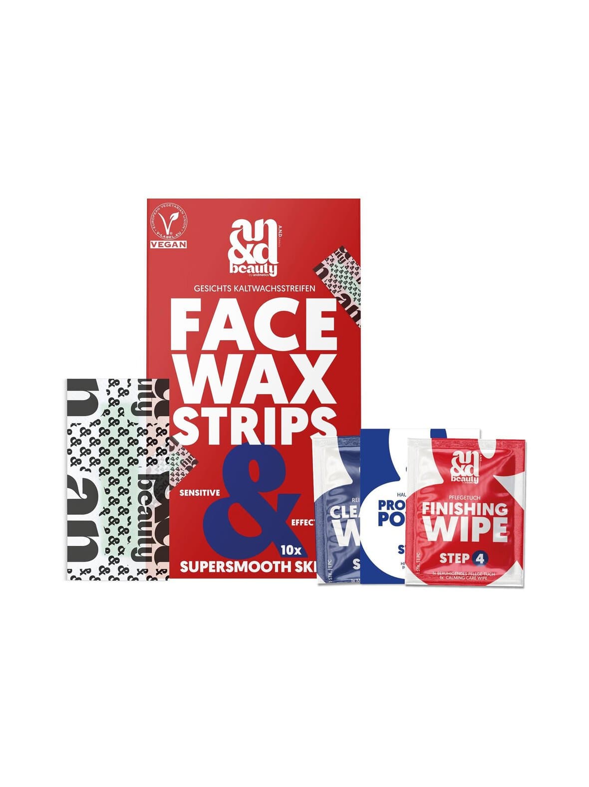 Face wax strips -kasvovahaliuskat – A.N.D. Beauty