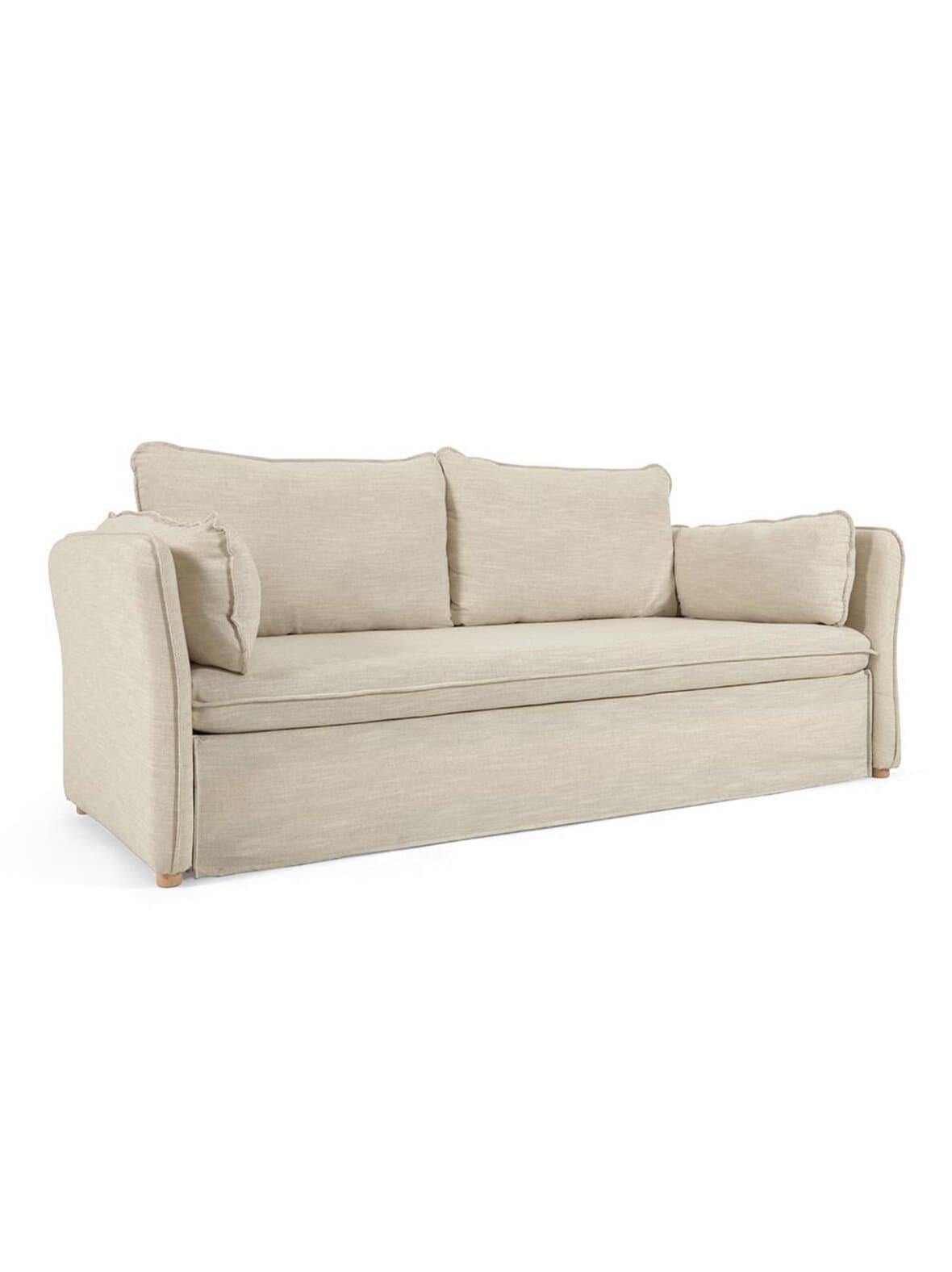 Tanit-vuodesohva valkoinen l 210 cm – Kave Home