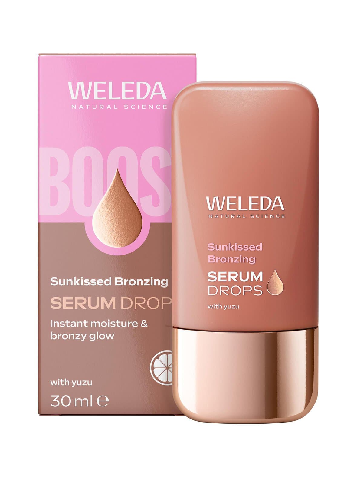Boost sunkissed bronzing serum drops -seerumi – Weleda