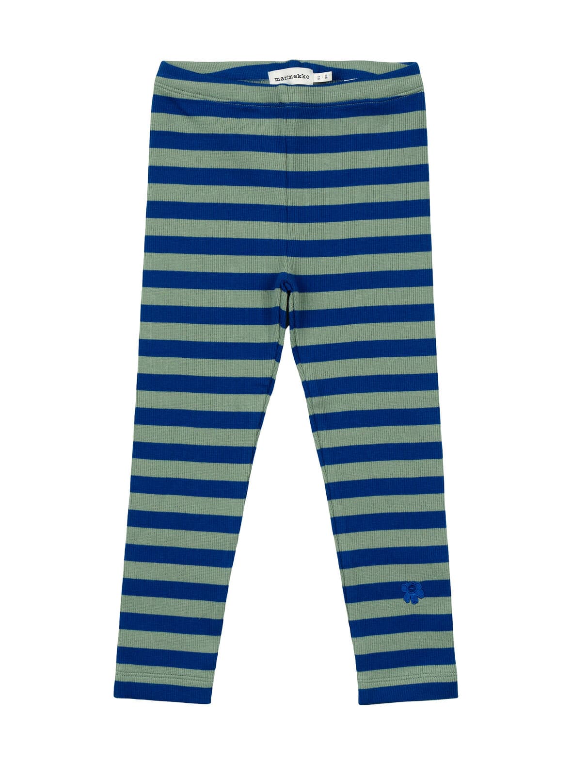 Pyöriä tasaraita unikko i -housut – Marimekko
