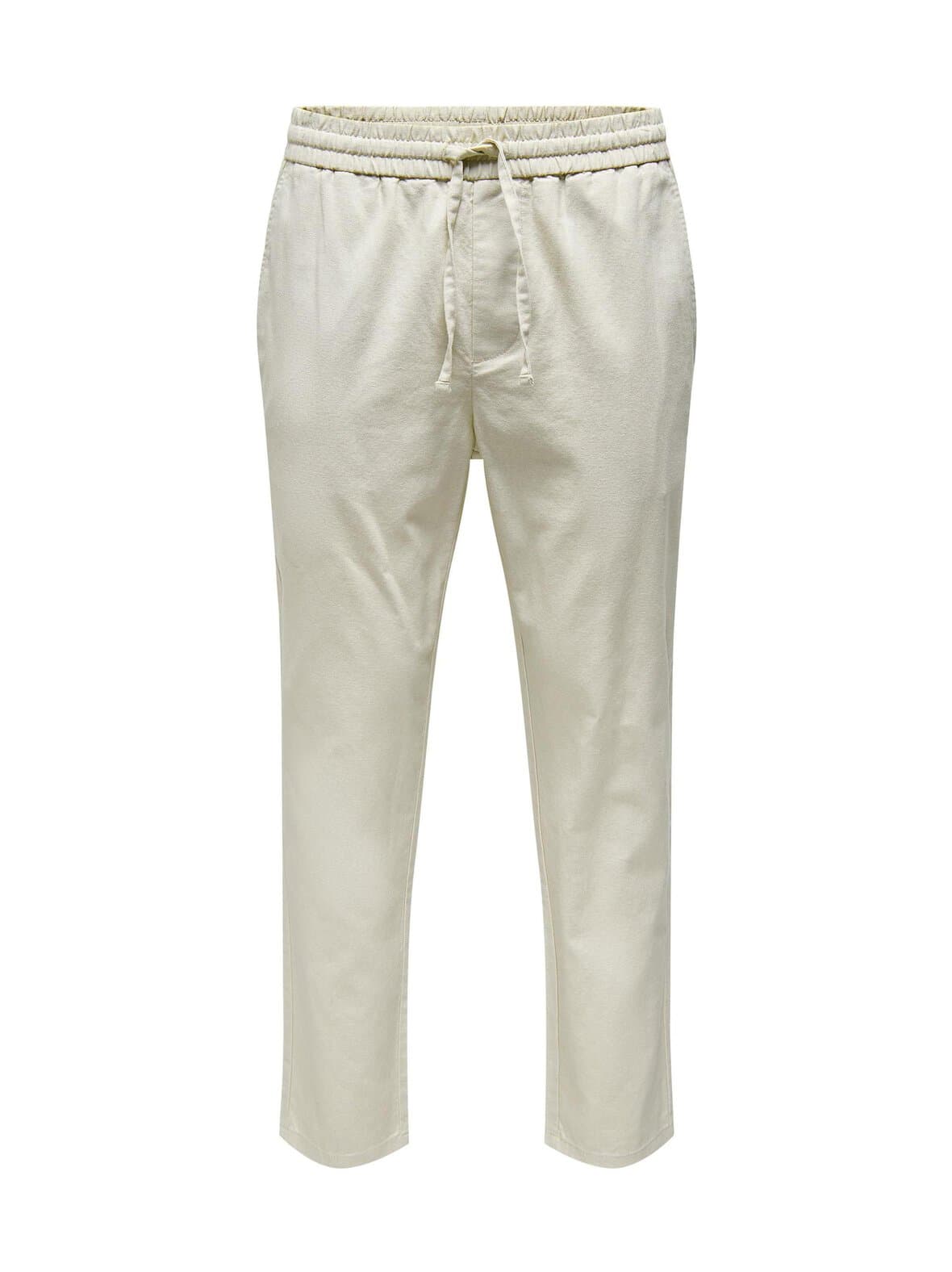 Omslinus-pellavasekoitehousut – ONLY & SONS