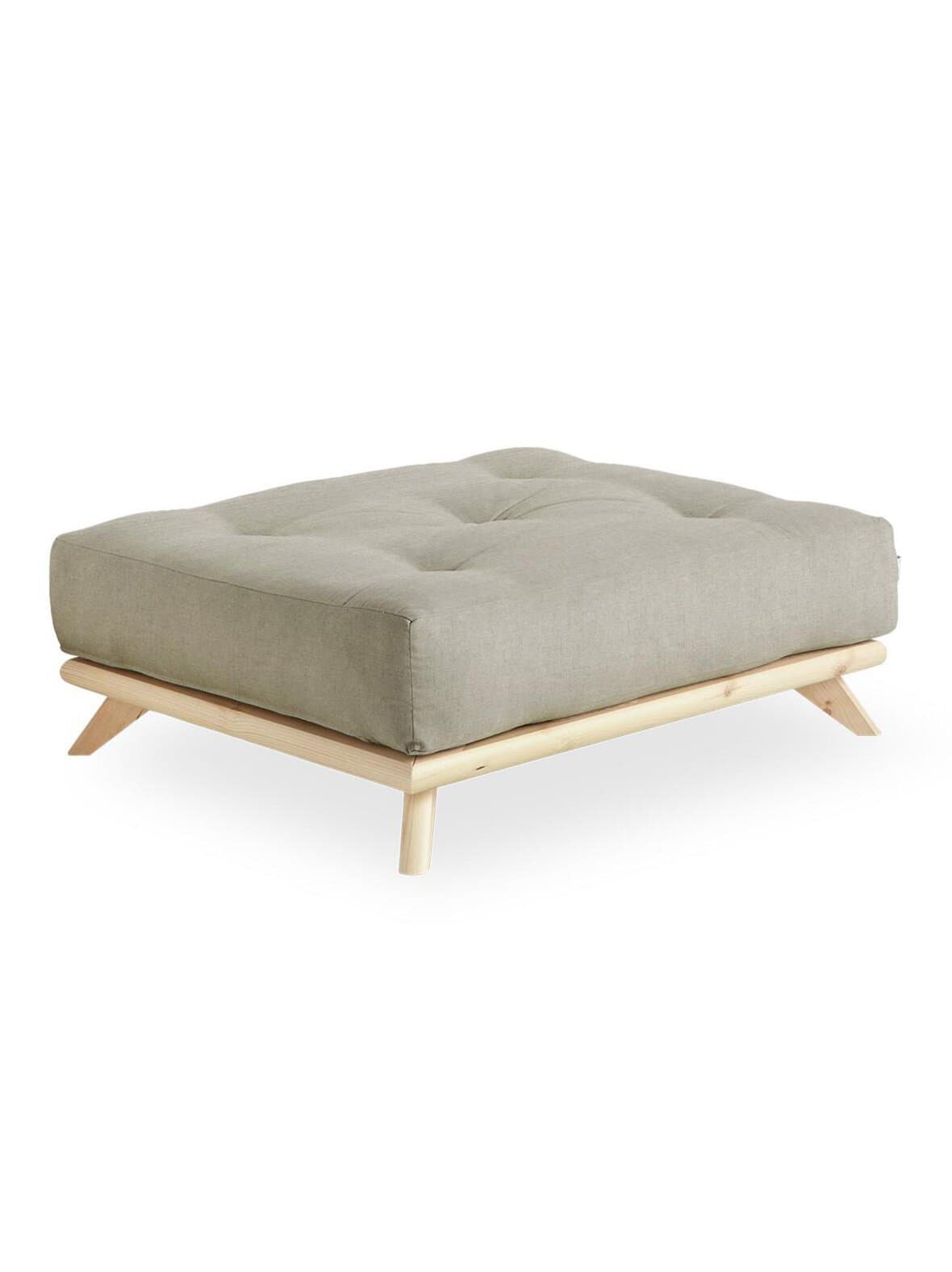 Senza-futonrahi linen/mänty – Karup