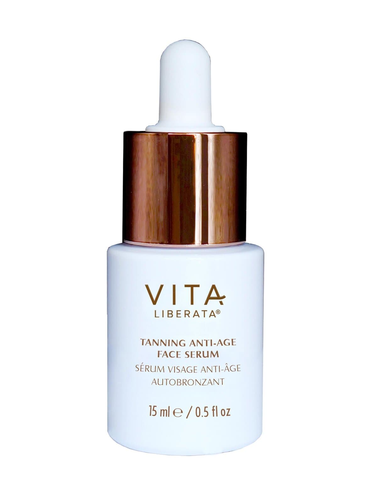 Self tanning anti-age face serum -itseruskettava seerumi – VITA LIBERATA