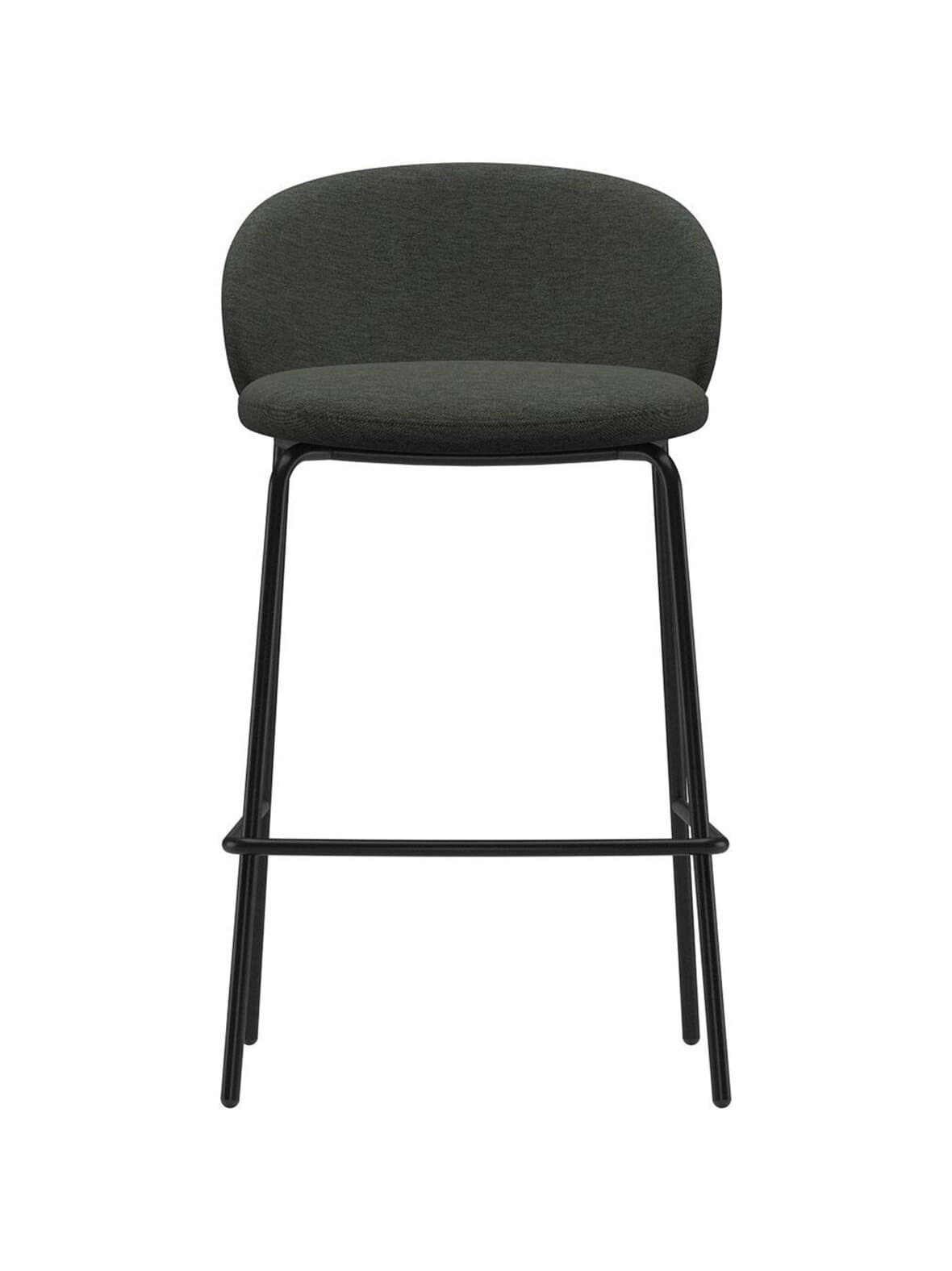 Princeton-baarituoli bristol-kangas 3068 tummanvihreä k 87 cm – BoConcept