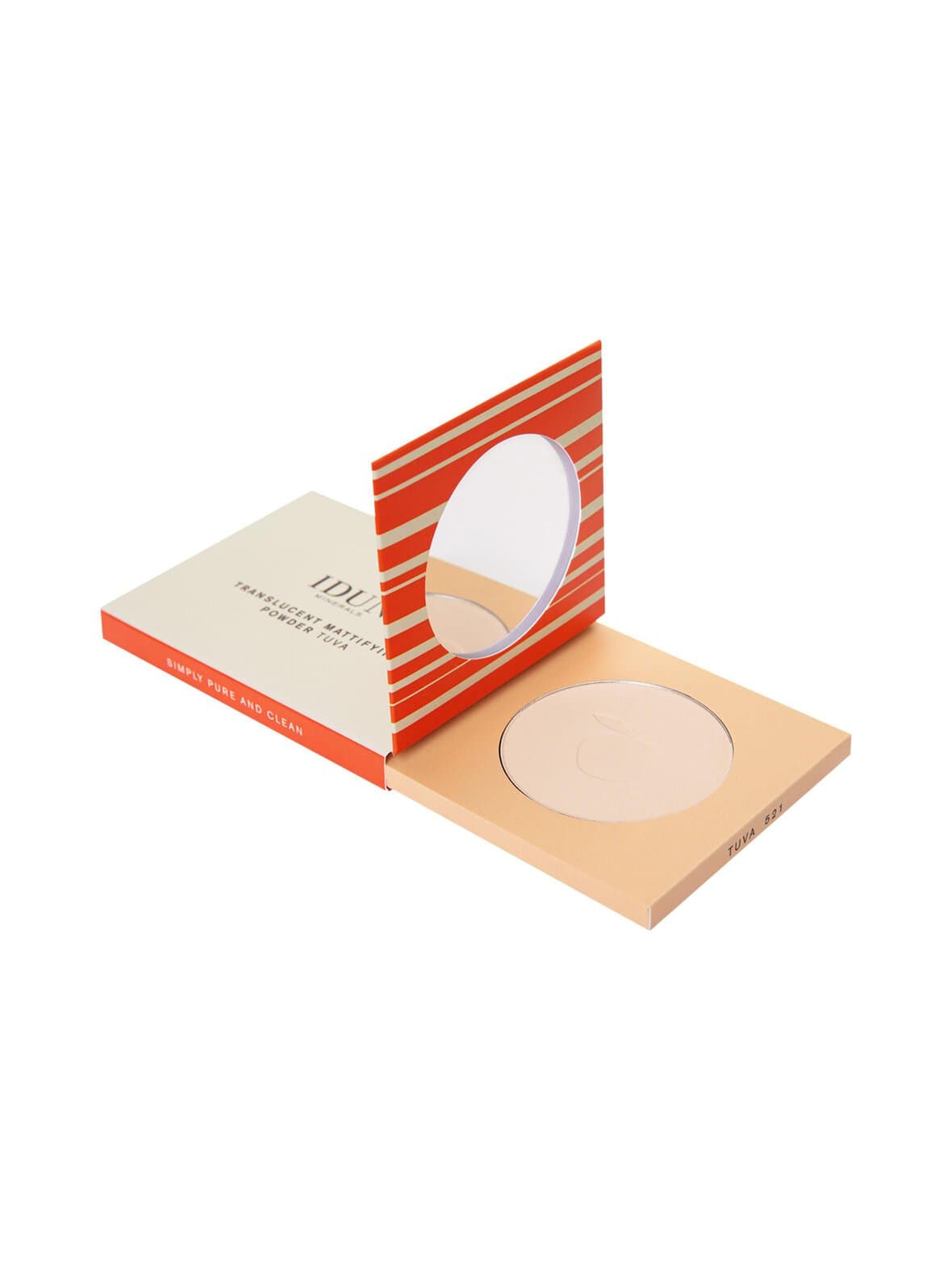 Translucent mattifying mineral powder -puuteri – Idun Minerals