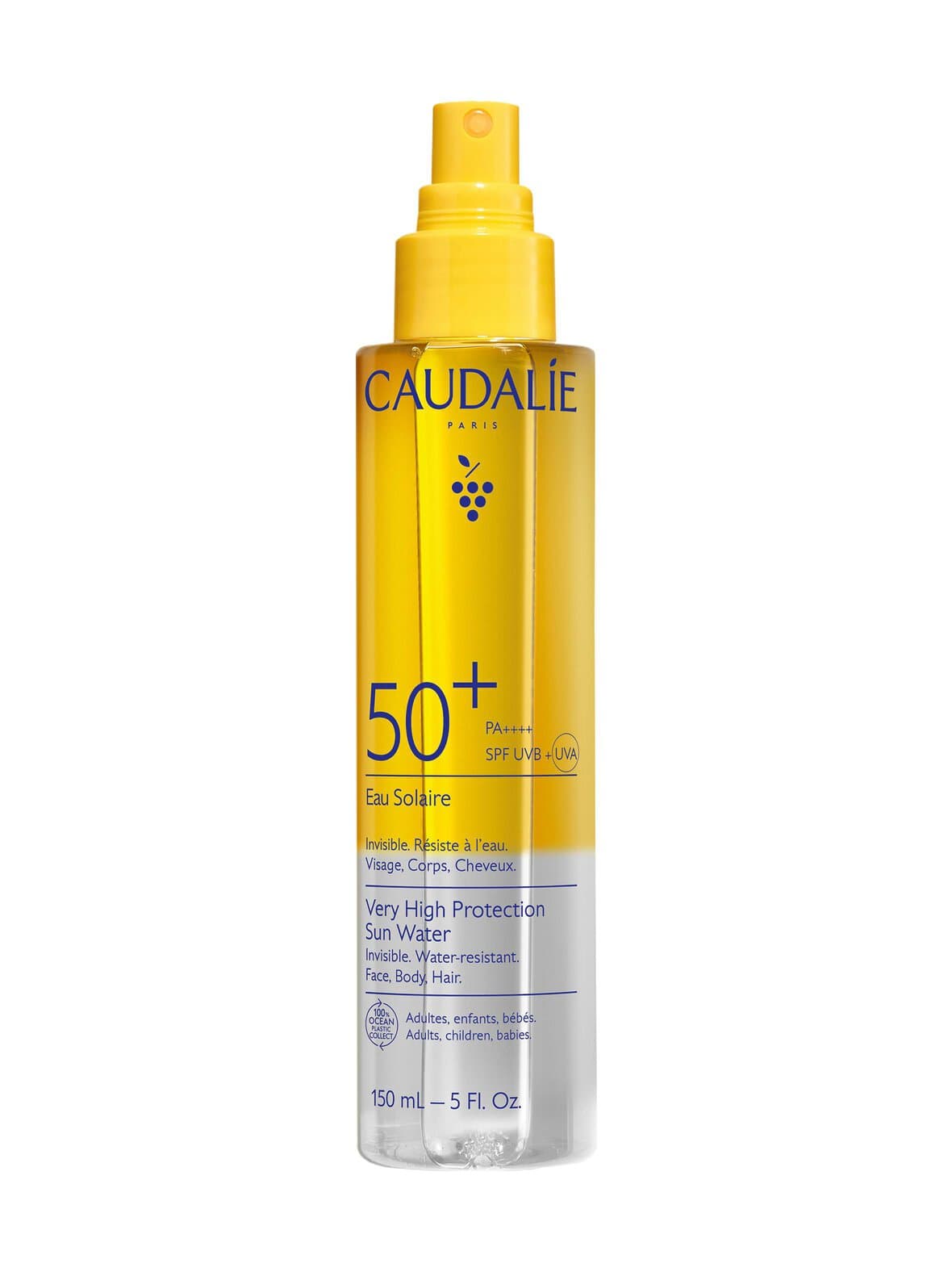 Vinosun very high protection water spf50+ -aurinkosuojasuihke – Caudalie