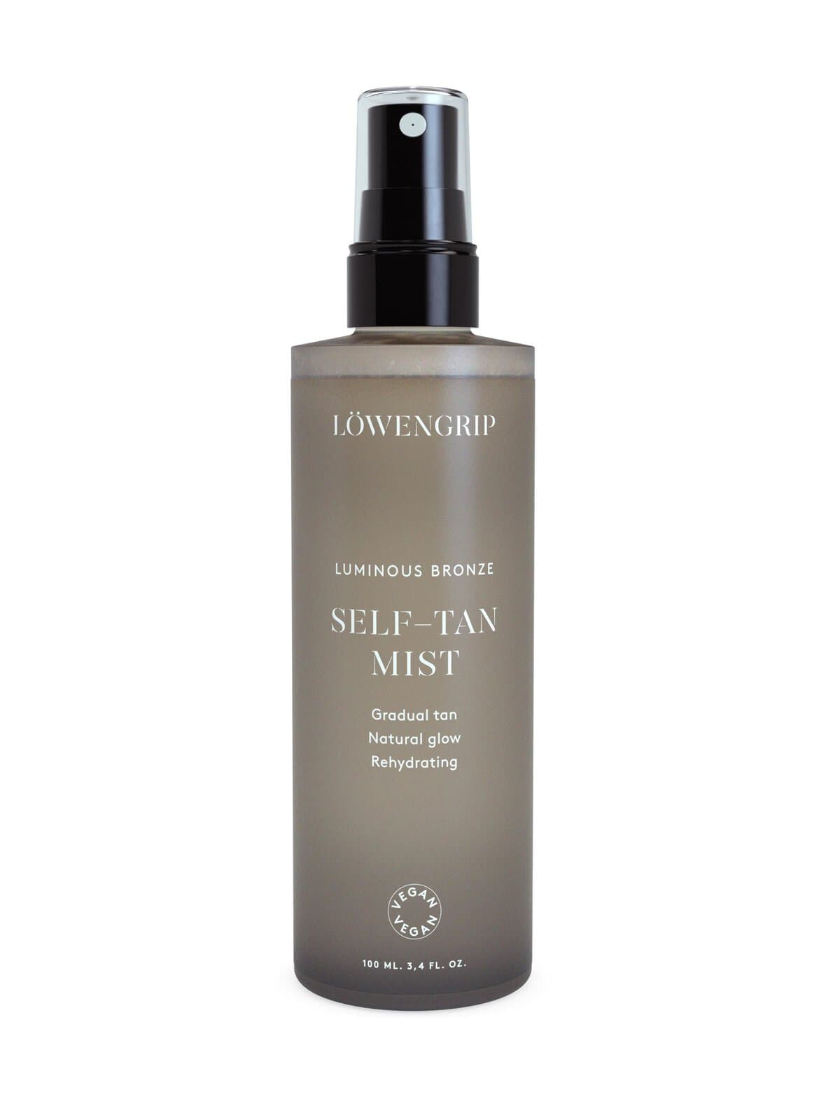 Luminous bronze self-tan mist -itseruskettava kasvosuihke 100 ml – Löwengrip
