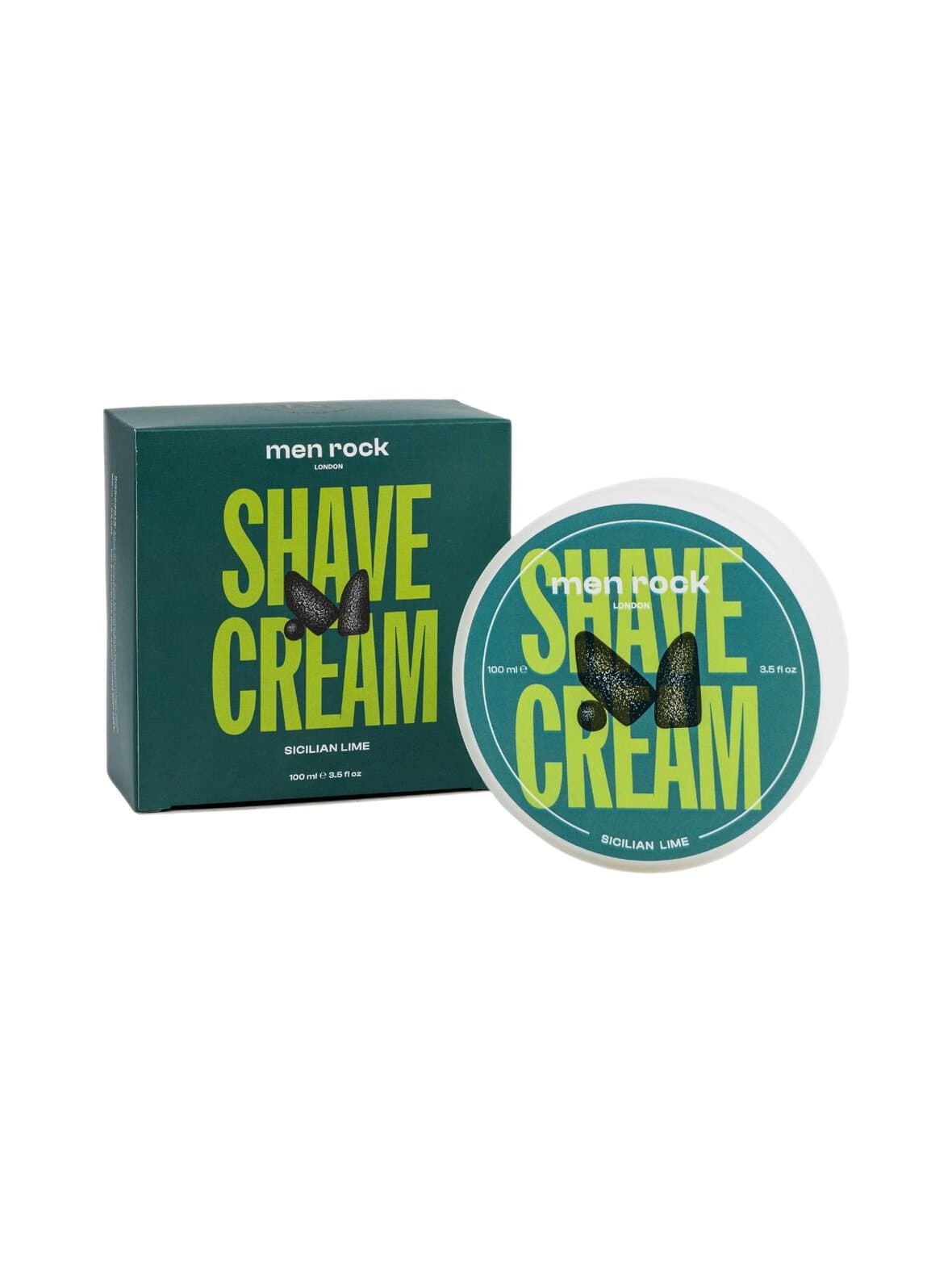 Shave cream sicilian lime -parranajovoide – Men Rock