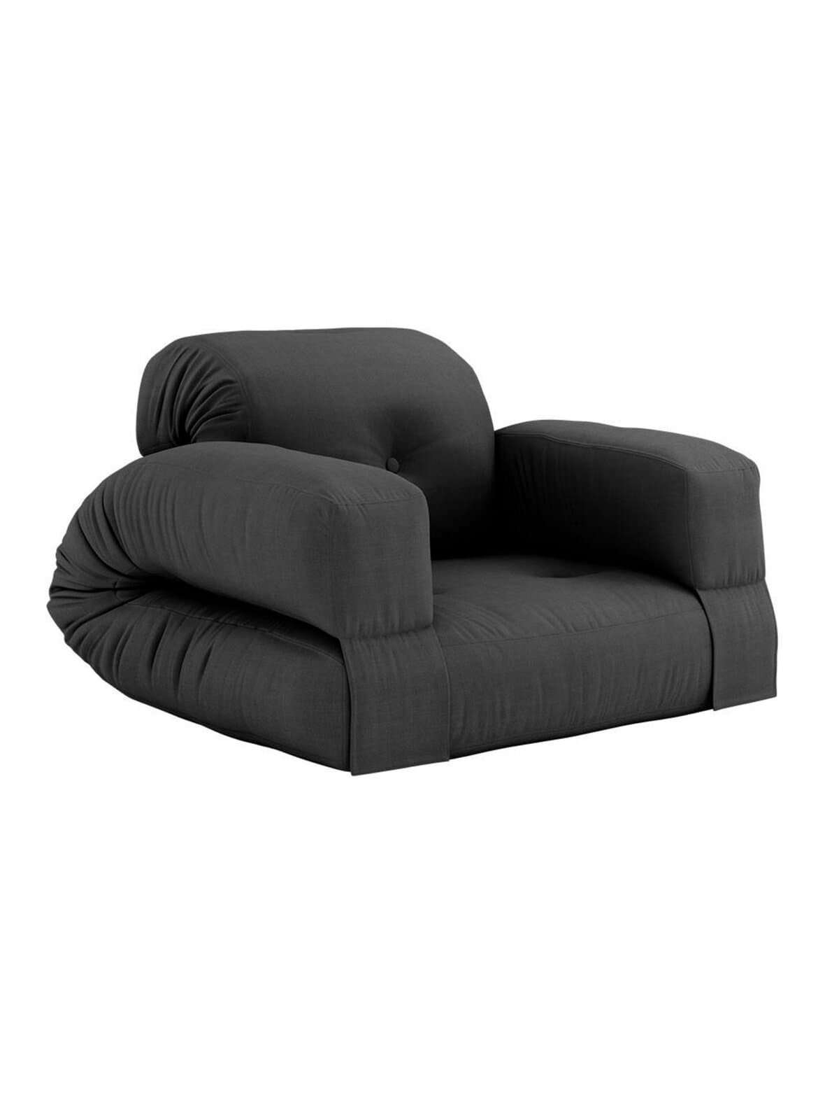 Hippo-futontuoli dark grey – Karup