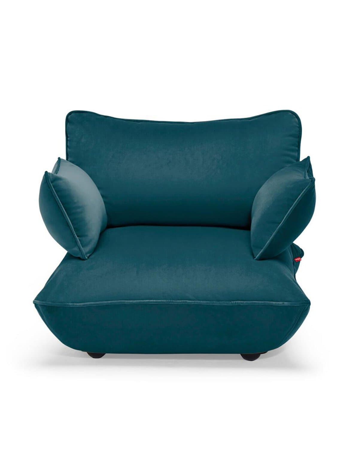 Sumo loveseat -nojatuoli velvet-kangas petrol – Fatboy