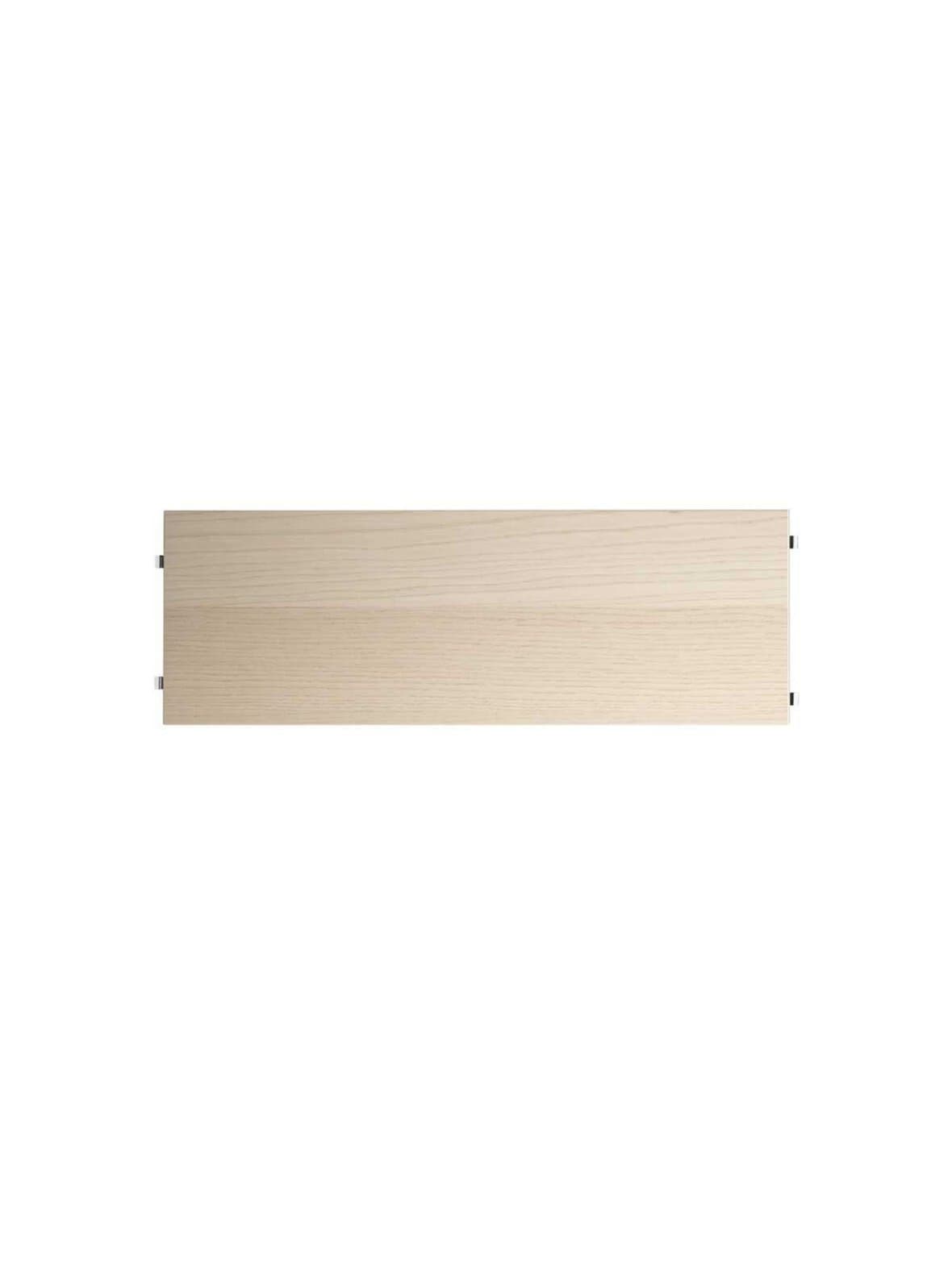 String system -hyllysetti 3 kpl saarni 58 x 20 cm – String Furniture