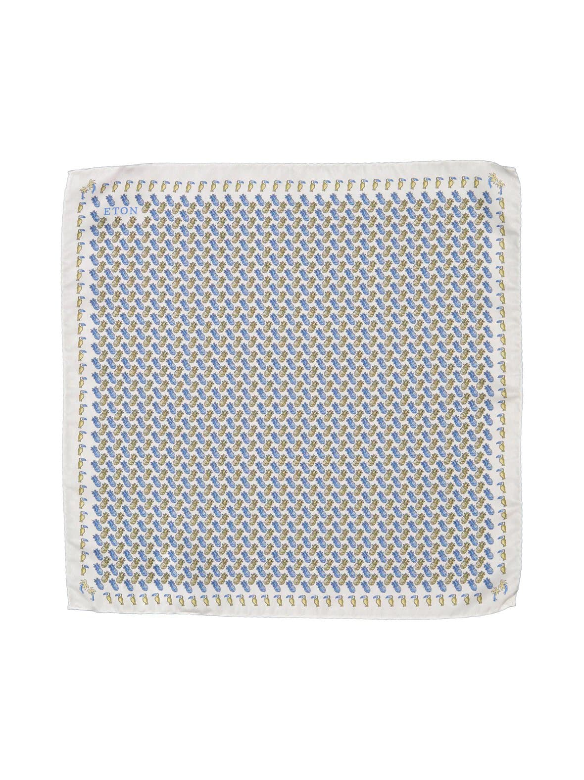 Ananas twill -silkkitaskuliina – Eton