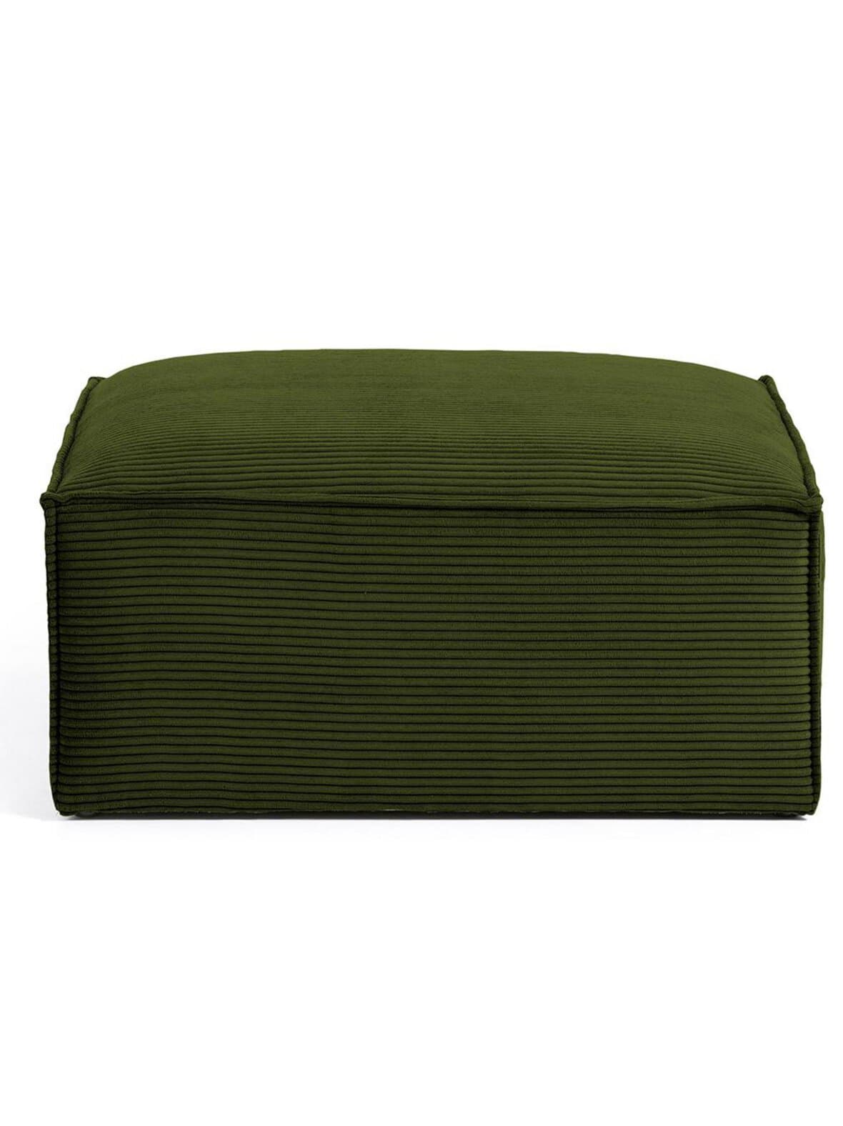 Blok-rahi vihreä vakosametti 90 x 70 cm – Kave Home