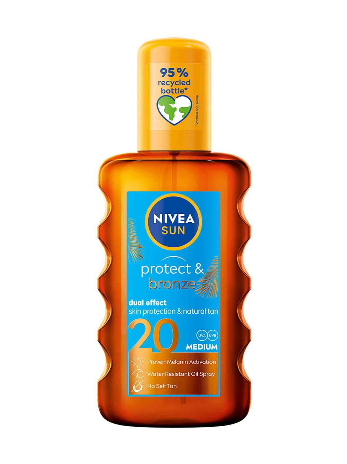 Protect & bronze tan activating protecting oil spray spf20 -aurinkosuojaöljy – Nivea