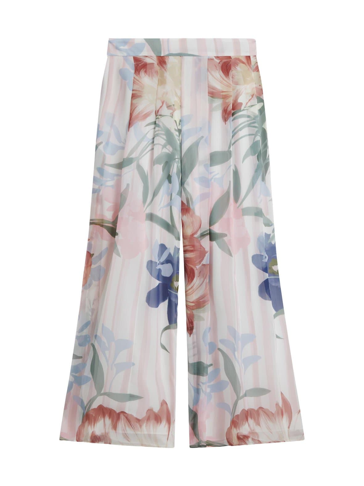Hurta pleated -leveälahkeiset housut – Ted Baker