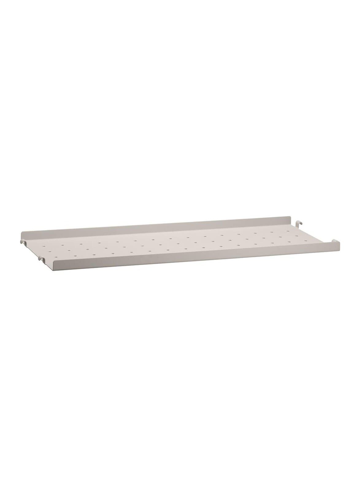 String system -metallihylly beige 58 x 20 cm – String Furniture