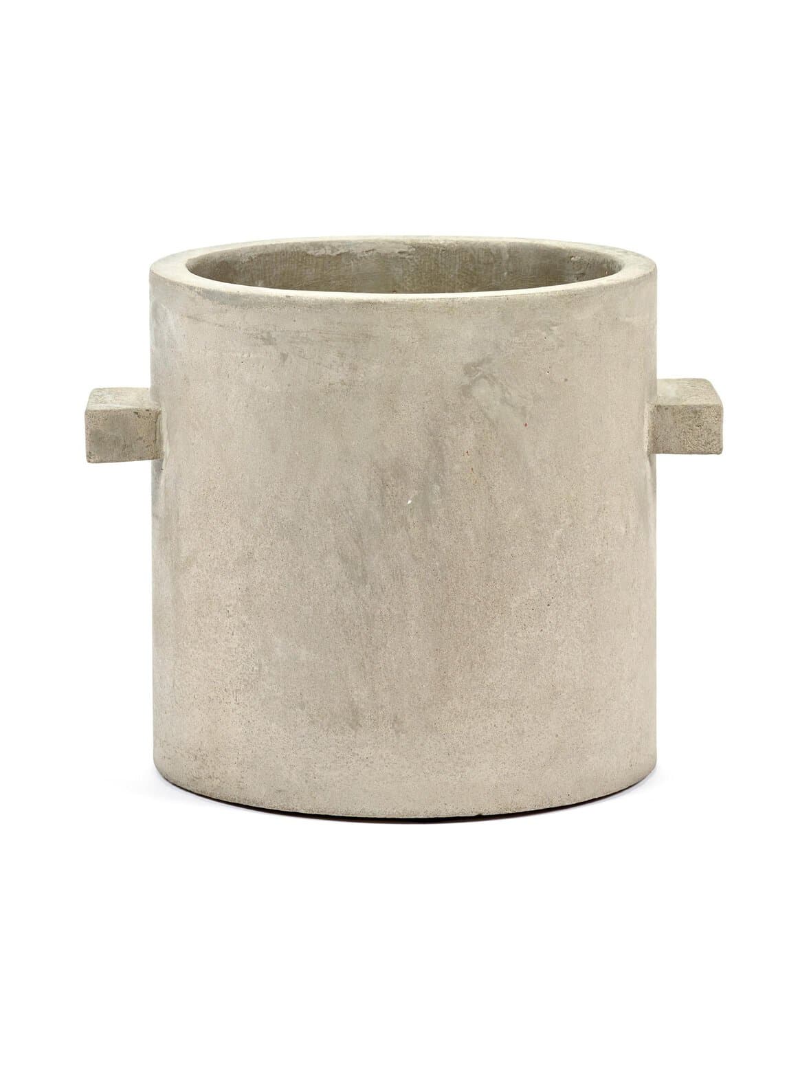 Concrete round l -kukkaruukku – Serax