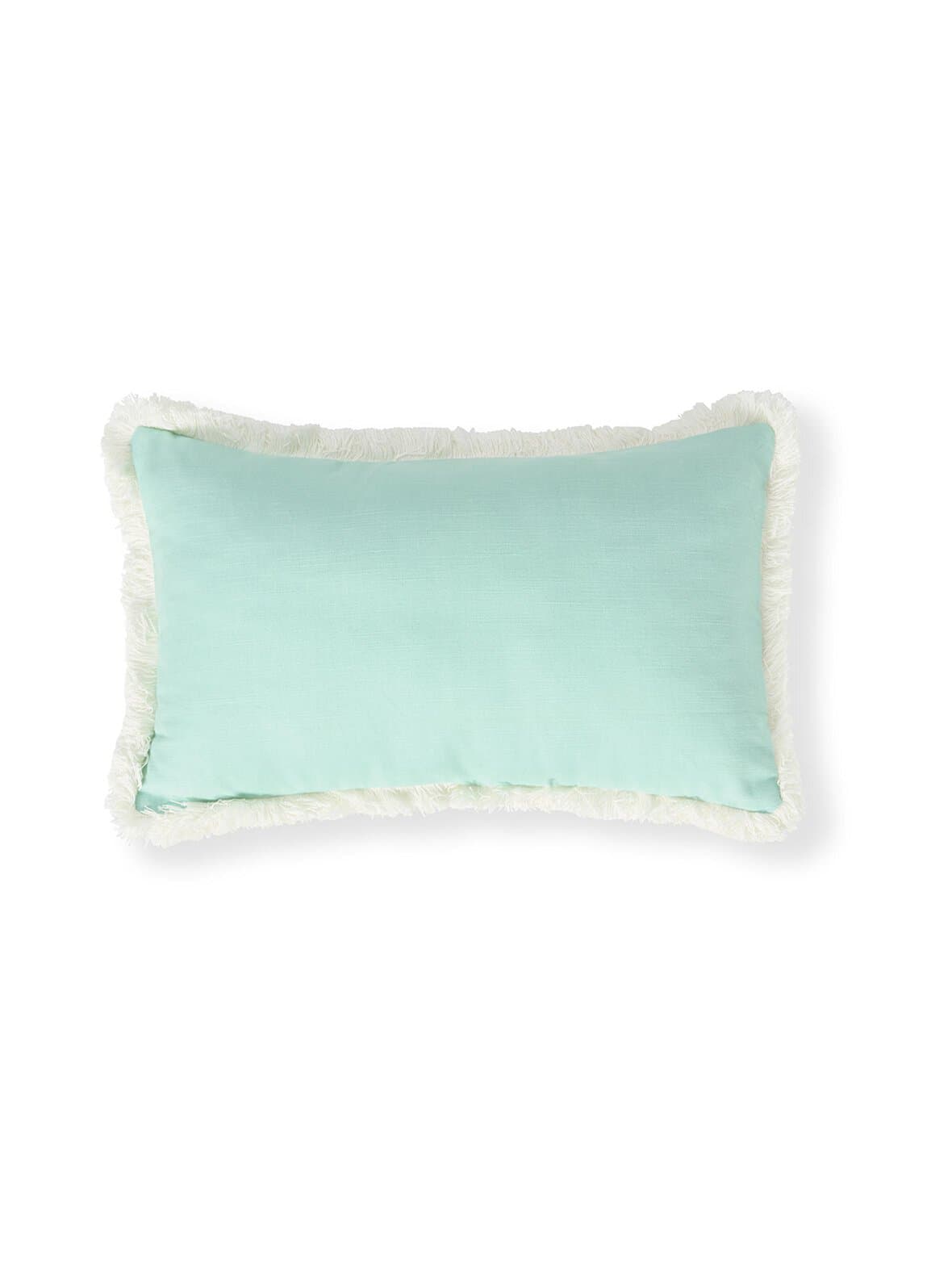 Linen cotton fringe -sisustustyyny 50 x 30 cm – Lexington