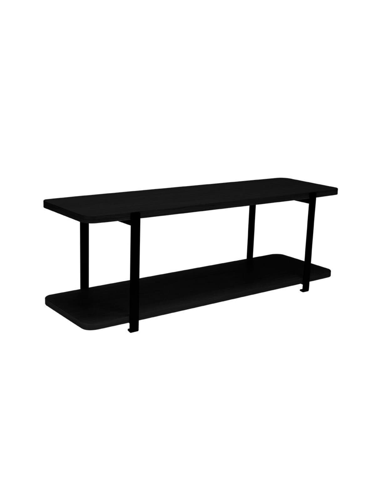 Edda-sohvapöytä musta 104 x 31 cm – Sits
