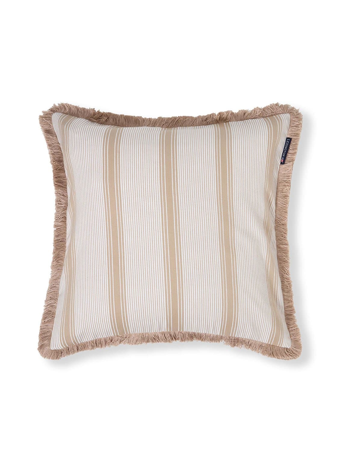 Striped fringe -tyynynpäällinen – Lexington
