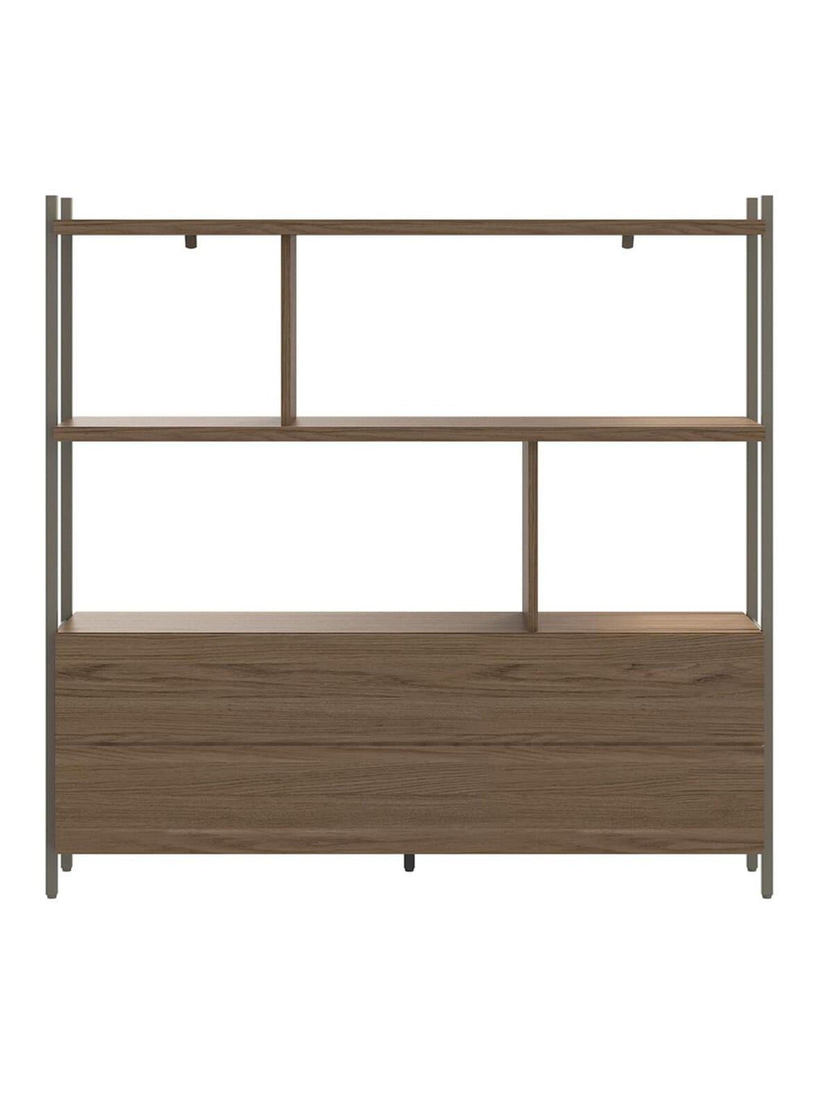 Calgary-hylly tammi/tuhkanharmaa 124 x 120 cm – BoConcept