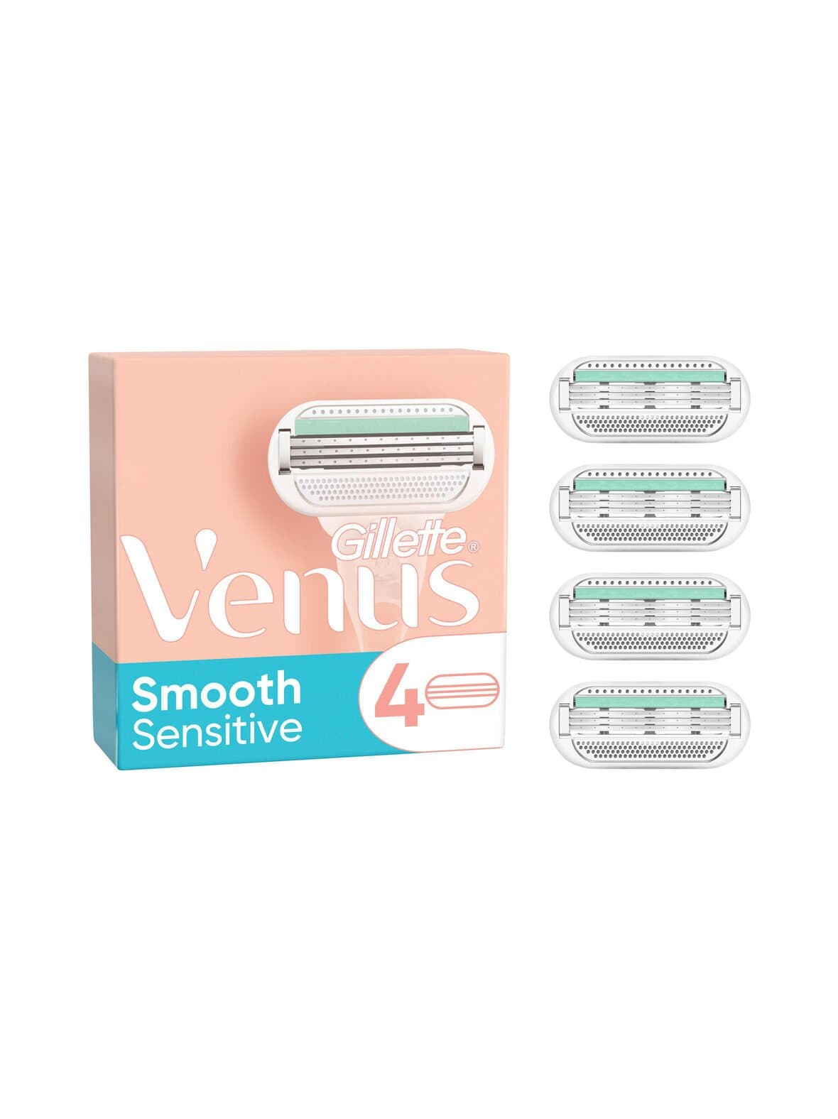Venus smooth sensitive -vaihtoterä 4 kpl – Gillette