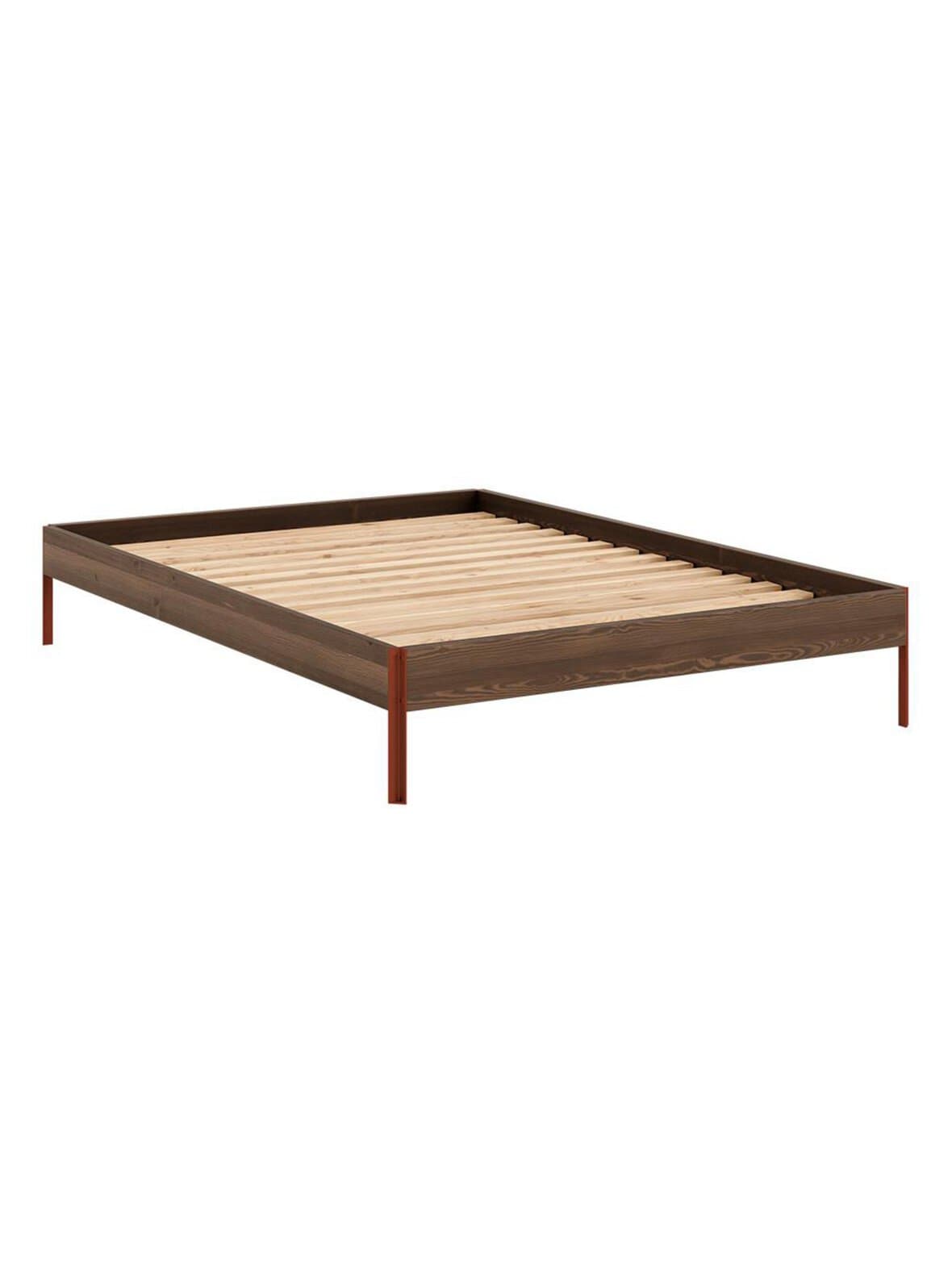 Core-sänkyrunko carob brown / terra red 140 x 200 cm – Karup