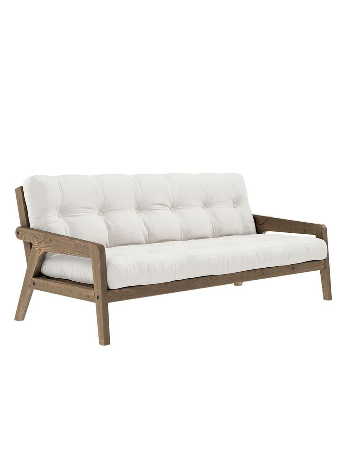 Grab-futonsohva natural/ruskea l 200 cm – Karup