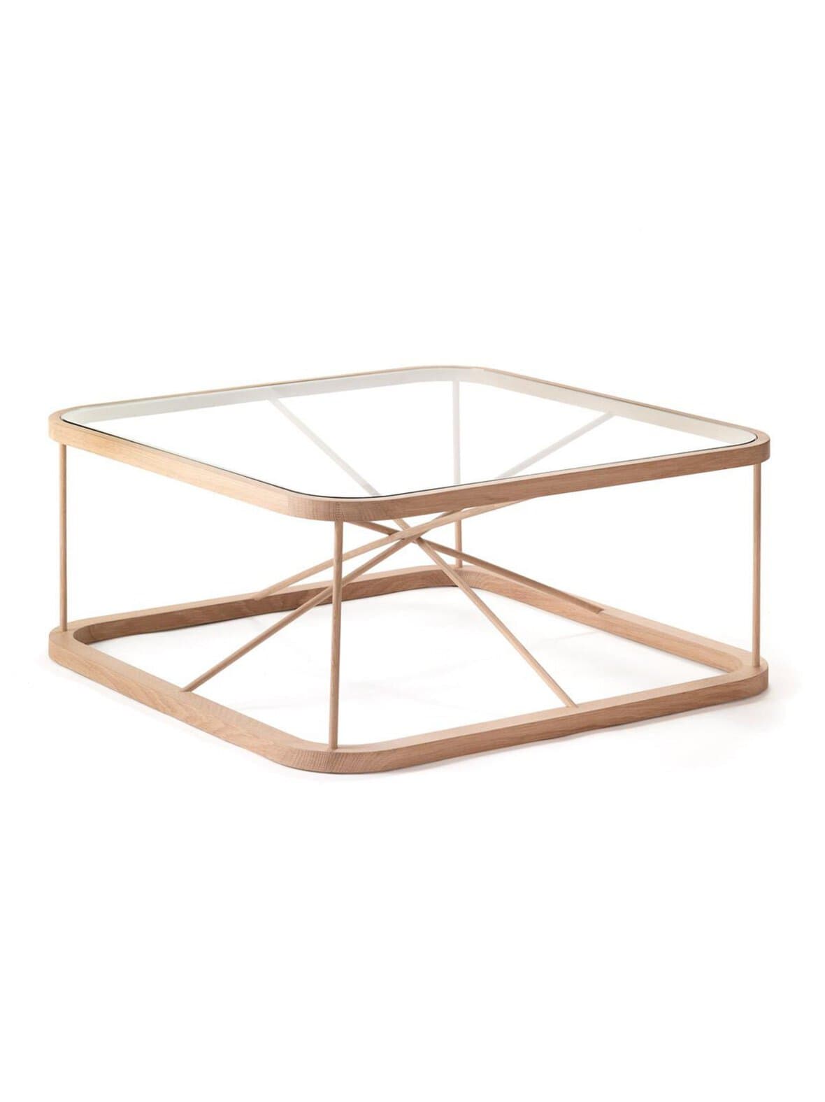 Twiggy-sohvapöytä tammi 88 x 88 cm – Woodnotes